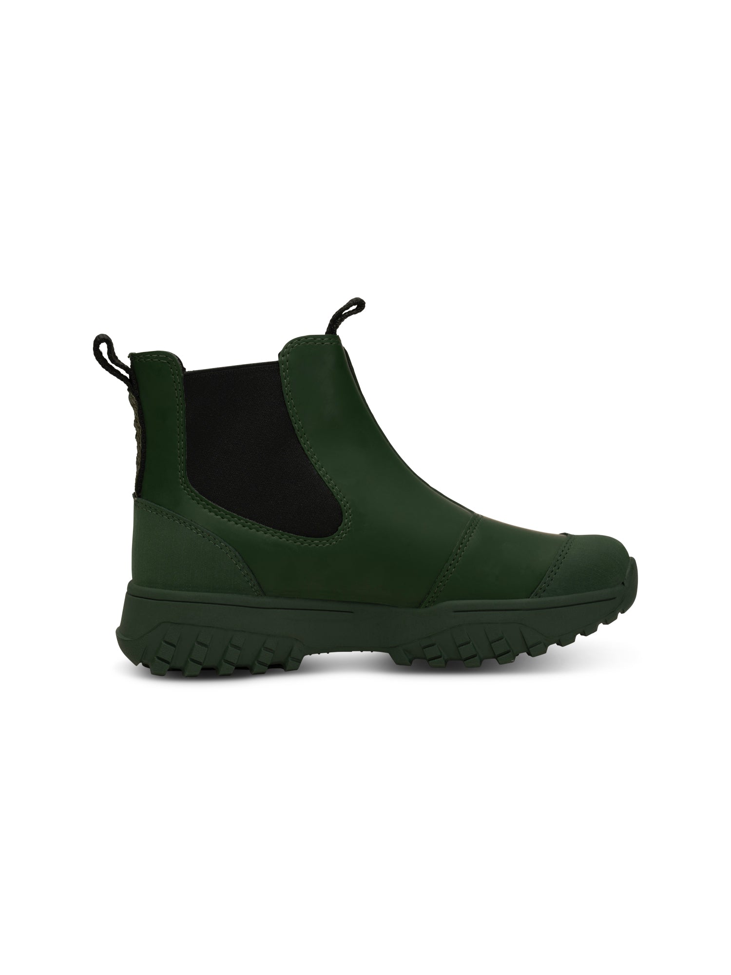 WODEN Magda Track Waterproof Rubber Boots 296 Dark Forest