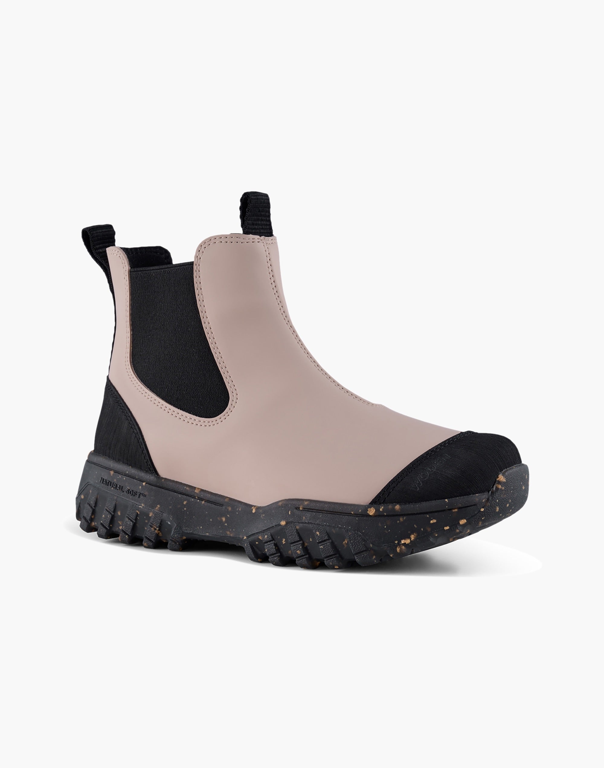 WODEN Magda Track Waterproof Rubber Boots 800 Dry Rose