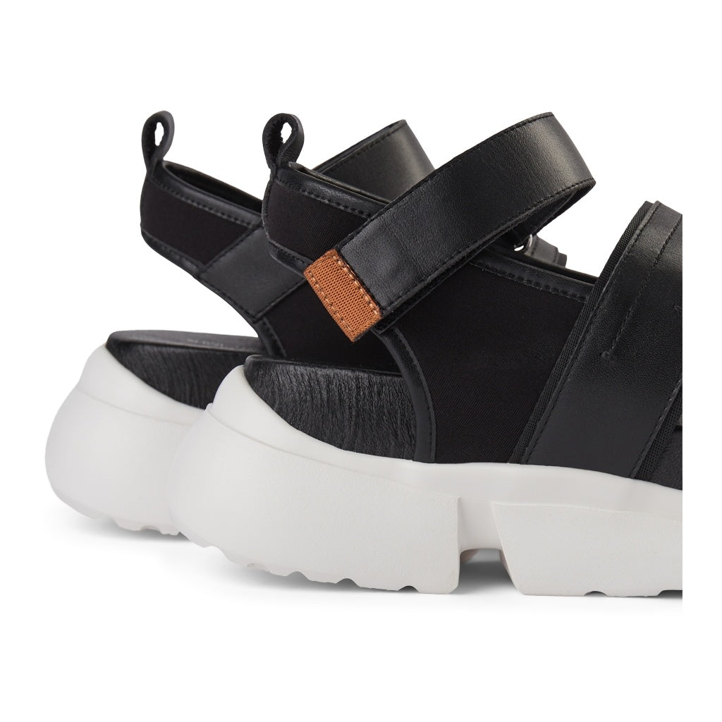 SHOE THE BEAR WOMENS Mala Sandal Flat Sandals 110 BLACK
