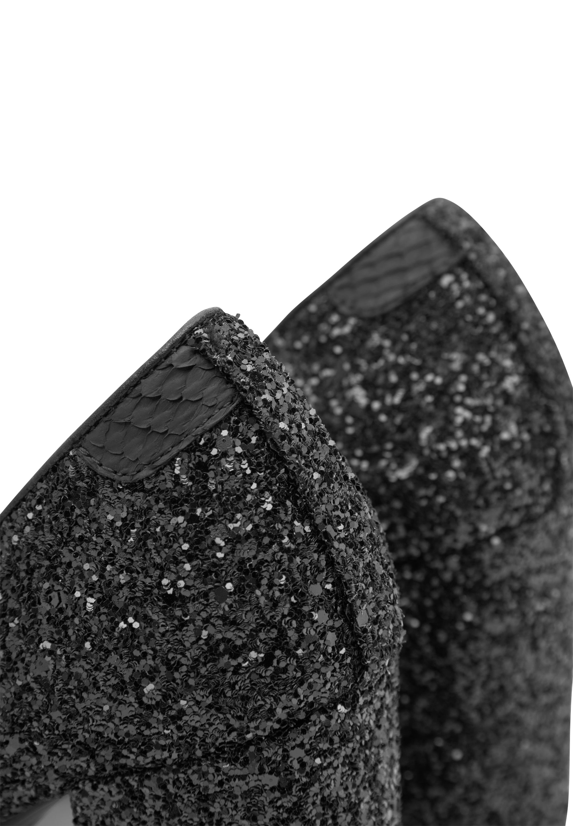 WODEN STB WOMENS Marie Glitter Heels 020 Black