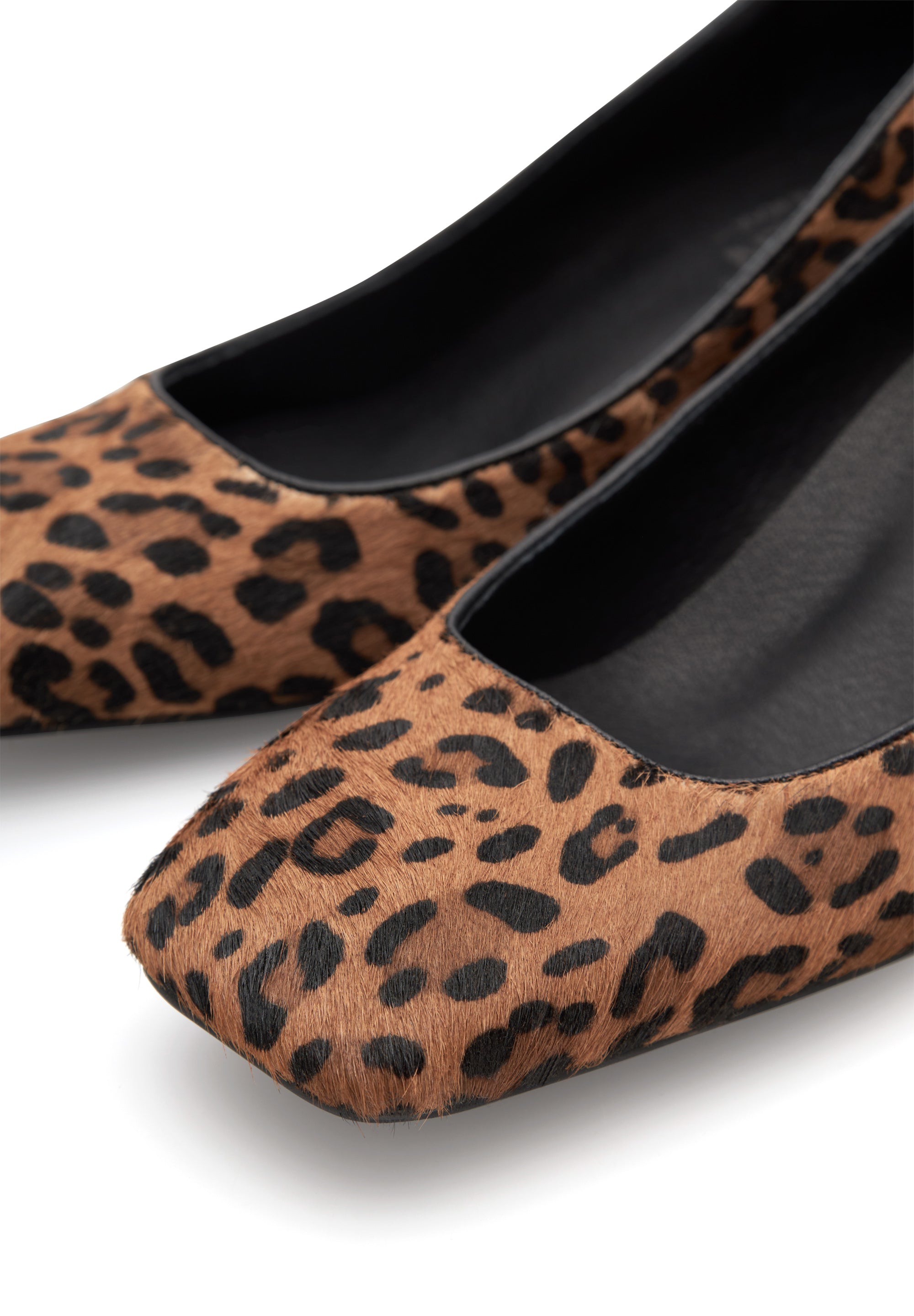 WODEN STB WOMENS Marie Low Leo Heels 327 Leopard