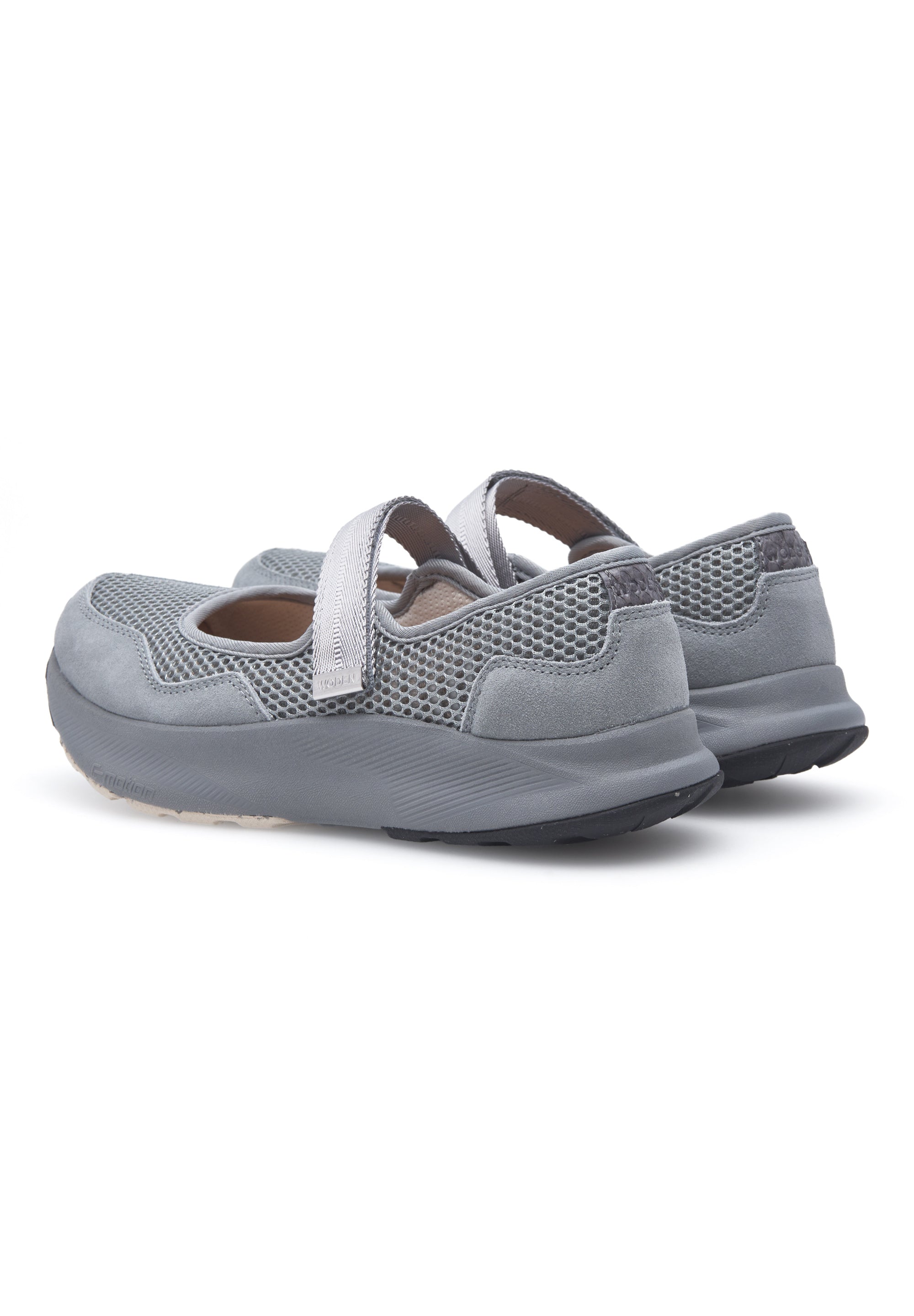WODEN Mary Mesh Ballerina 040 Autumn Grey
