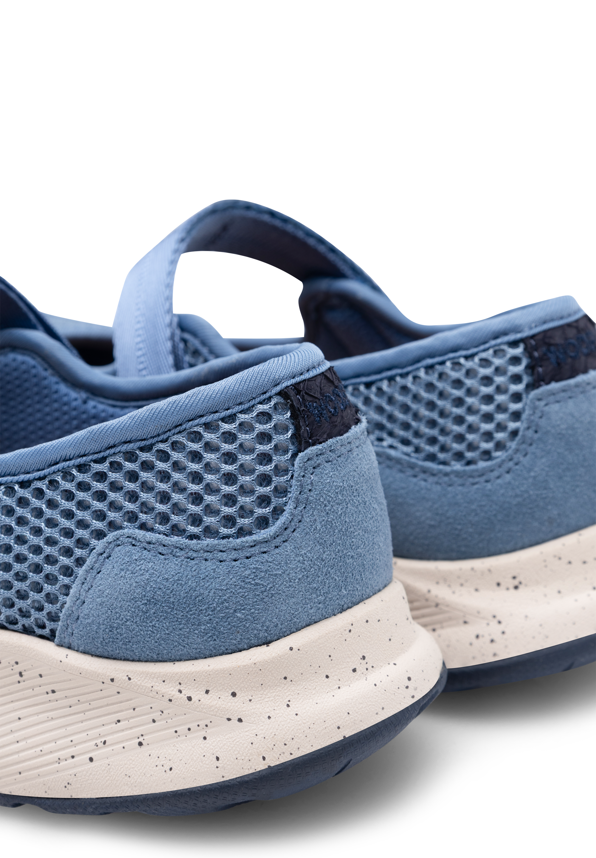 WODEN Mary Mesh Ballerina 187 Old Denim