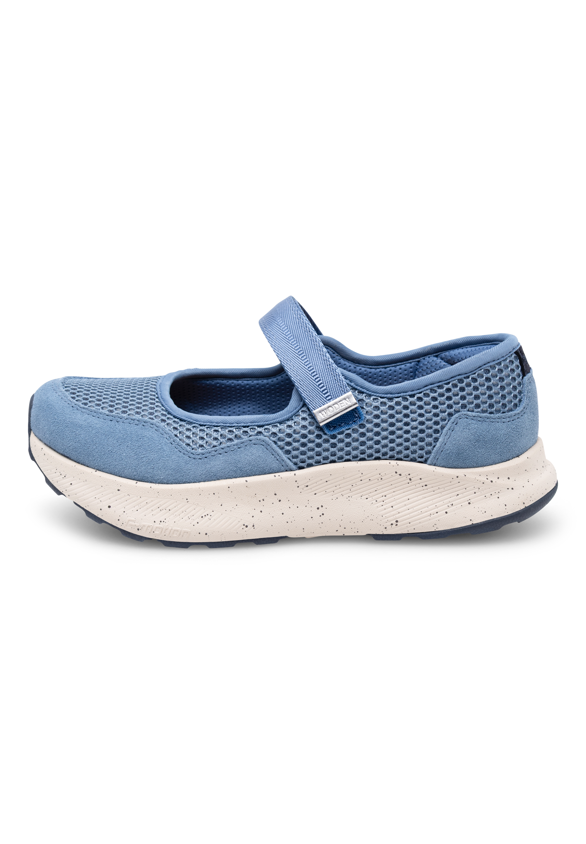 WODEN Mary Mesh Ballerina 187 Old Denim
