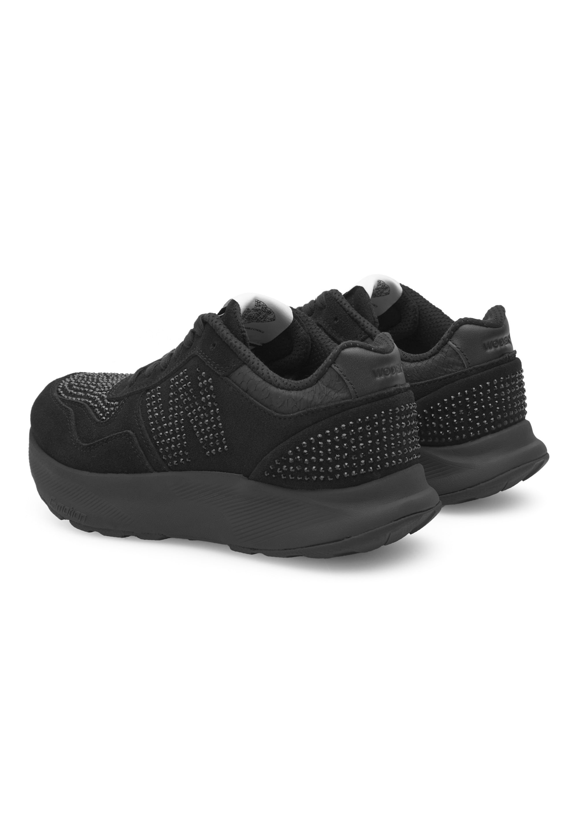 WODEN Mathilde Crystal Sneakers 020 Black