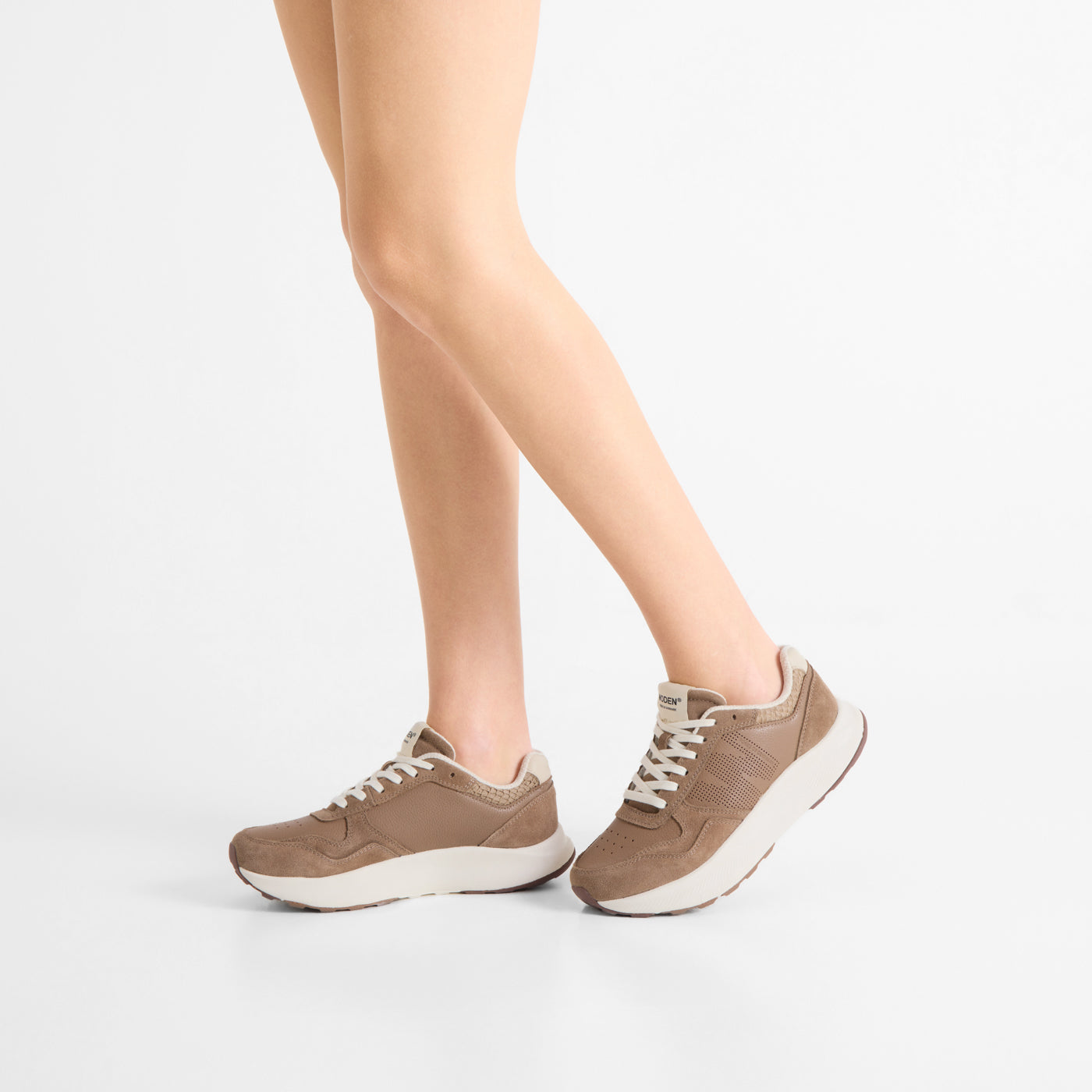 WODEN Mathilde Runner Leather Sneakers 350 Cortado