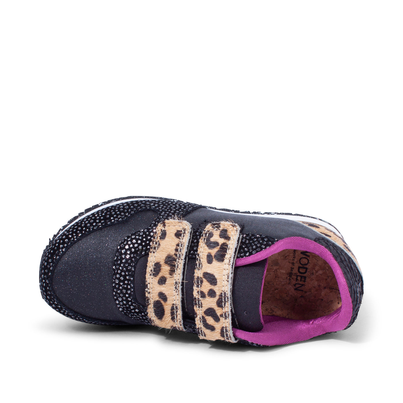 WODEN KIDS Mischa Sneak Kids Sneakers 093 Brown Leo Mix