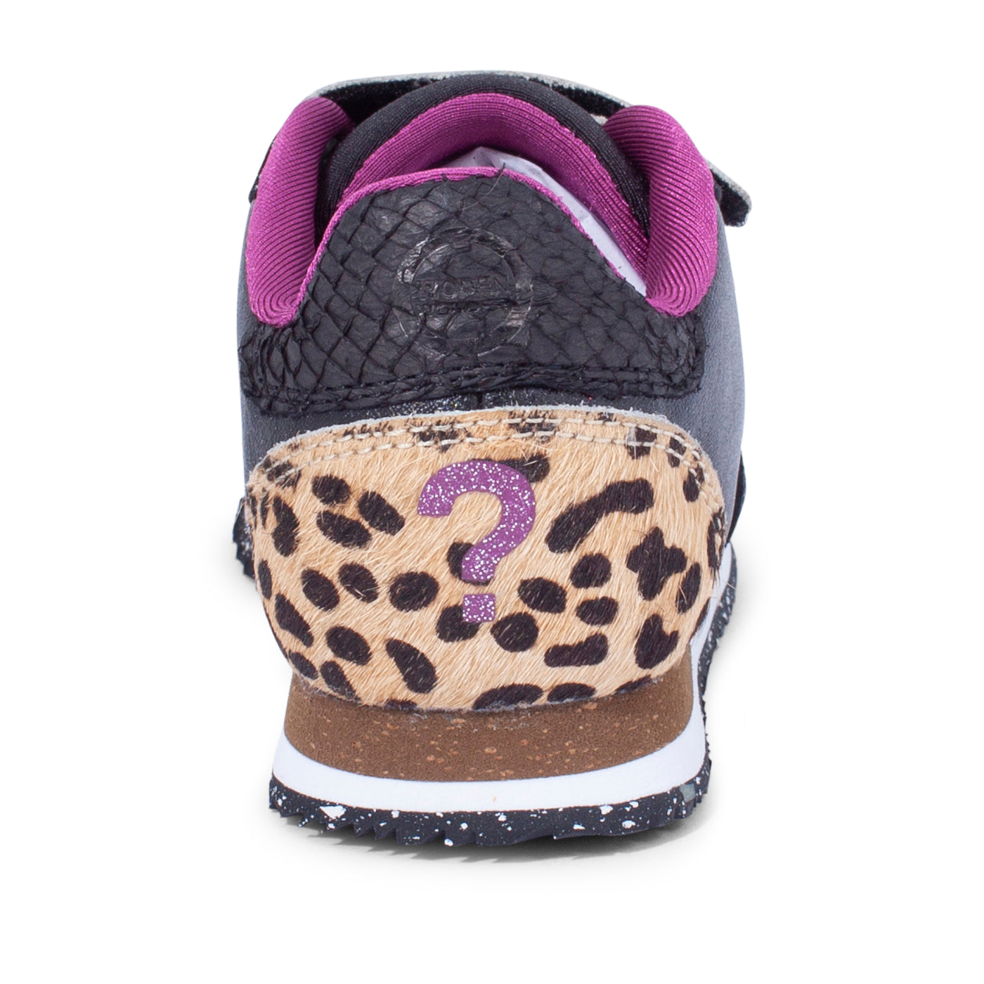 WODEN KIDS Mischa Sneak Kids Sneakers 093 Brown Leo Mix