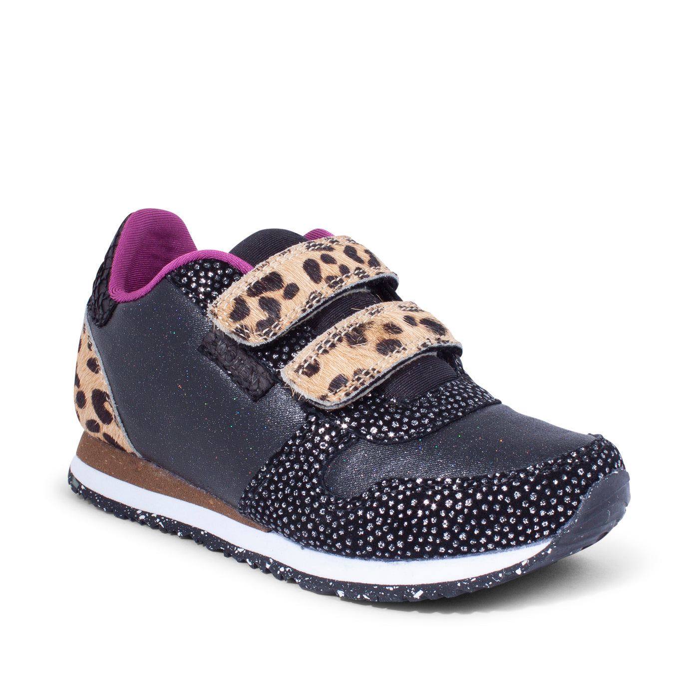 WODEN KIDS Mischa Sneak Teen Sneakers 093 Brown Leo Mix