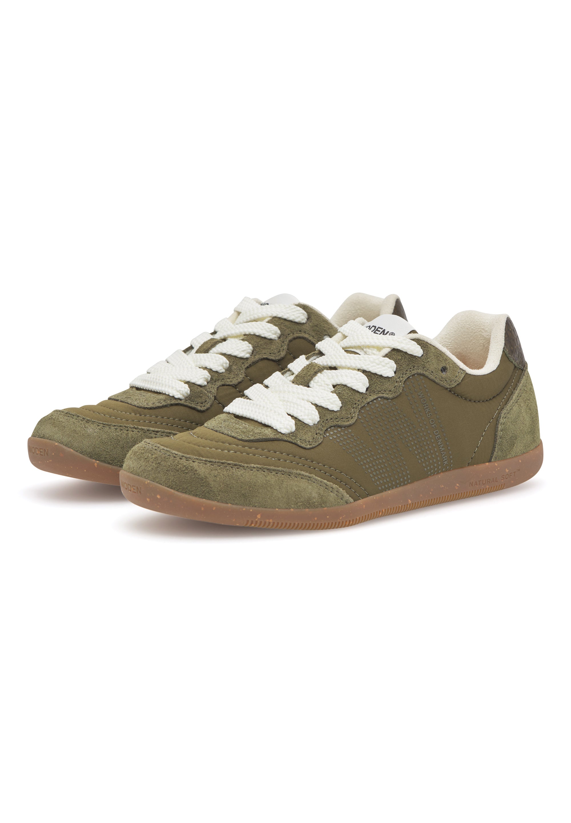 WODEN Nanna Sneakers 295 Dark Olive