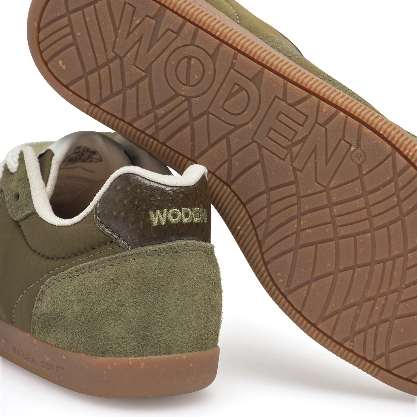 WODEN Nanna Sneakers 295 Dark Olive