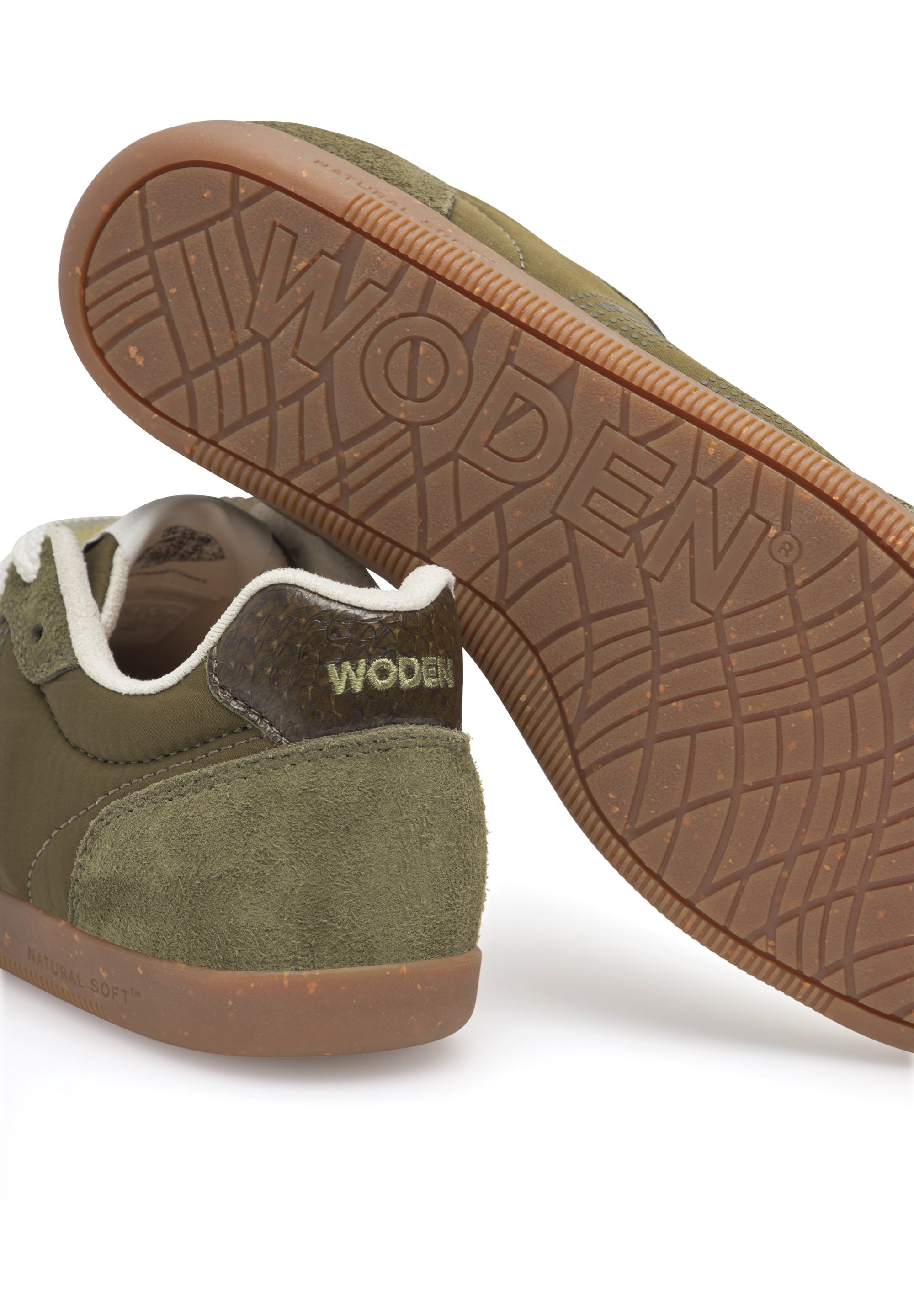 WODEN Nanna Sneakers 295 Dark Olive