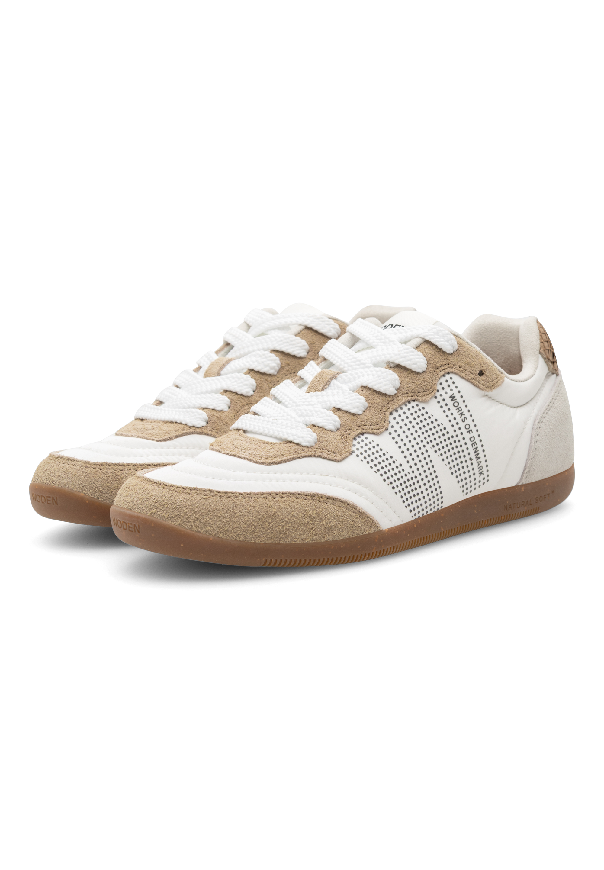WODEN Nanna Sneakers 519 Blanc de Blanc Multi