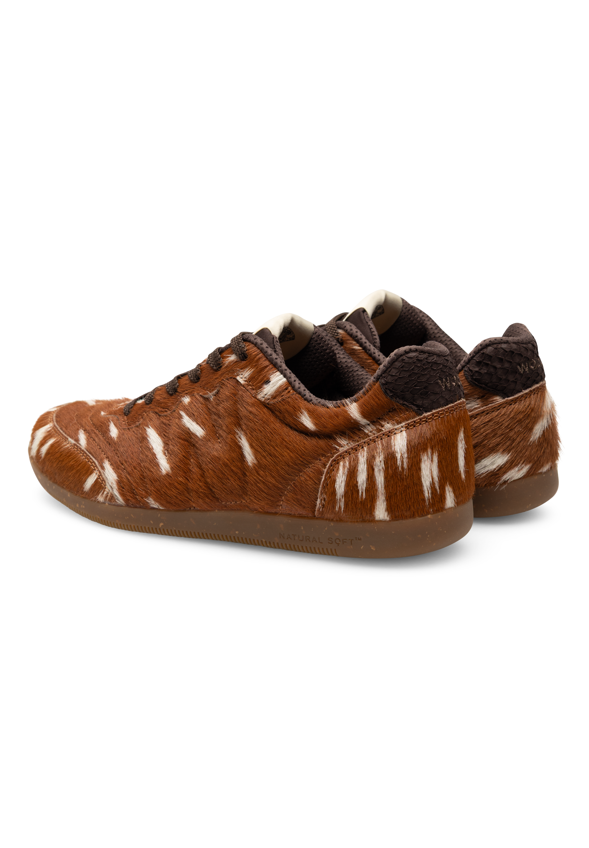 WODEN Nanna Animal Sneakers 528 Bambi Brown