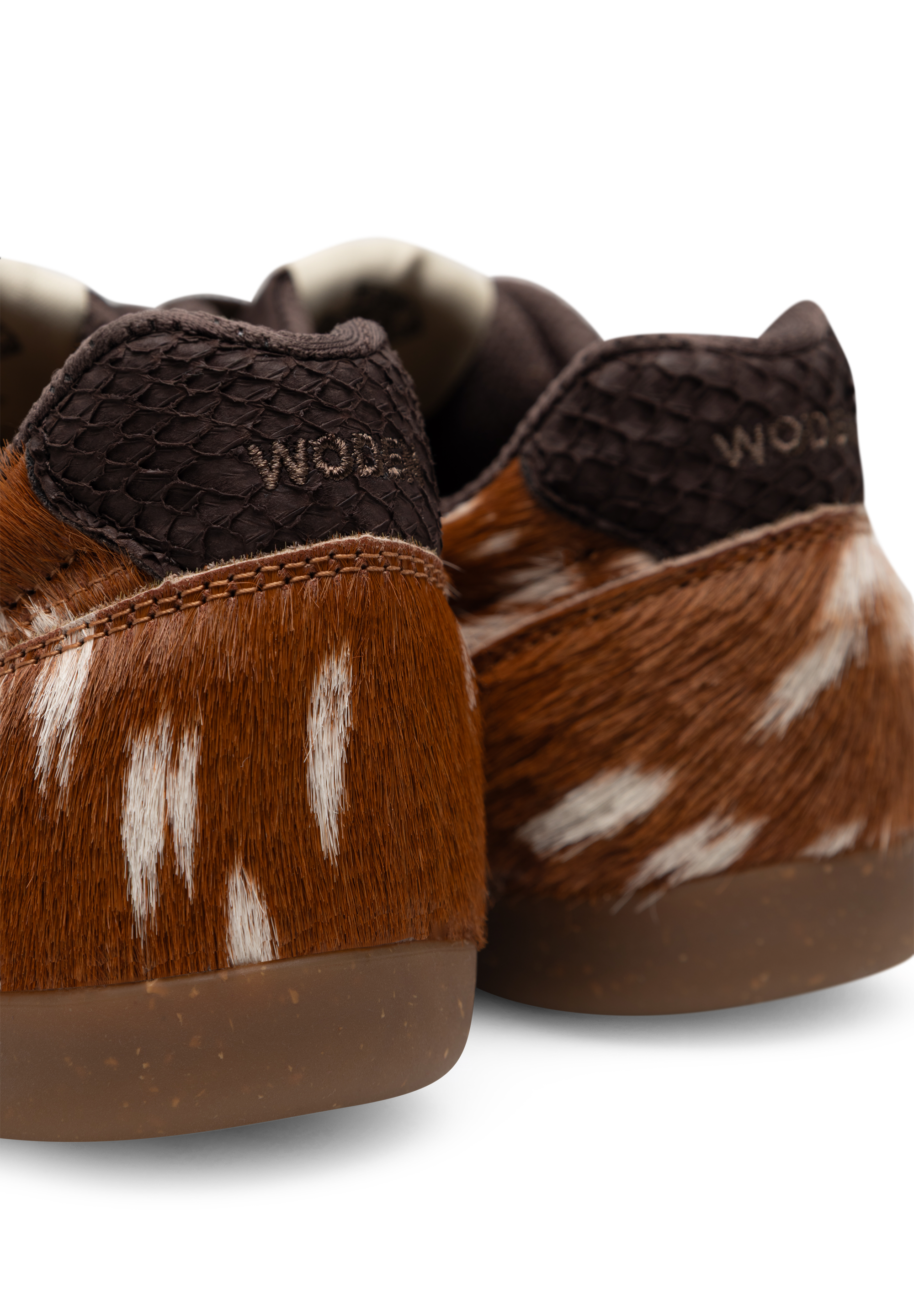WODEN Nanna Animal Sneakers 528 Bambi Brown