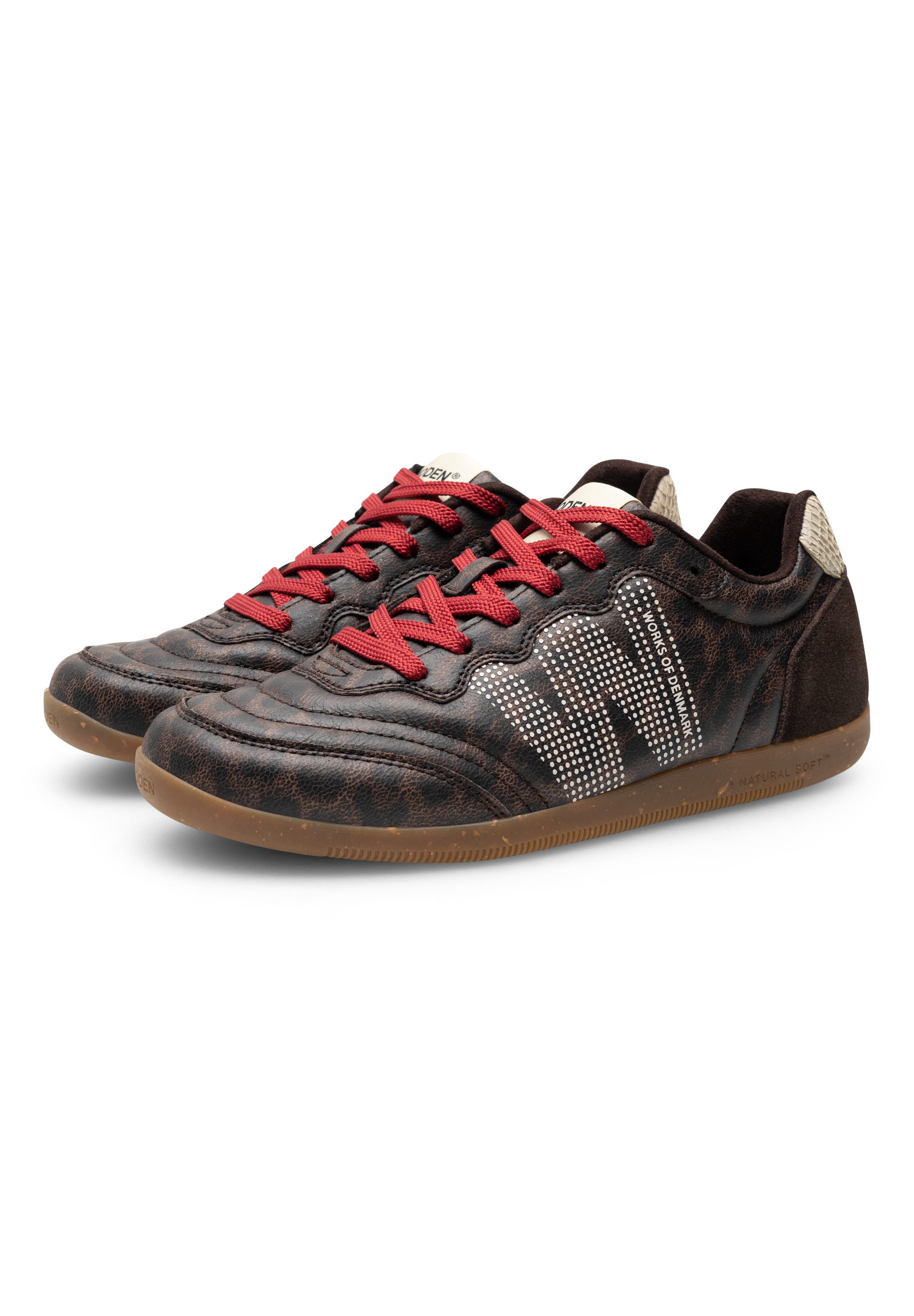 WODEN Nanna Leo Sneakers 546 Dark Leopard