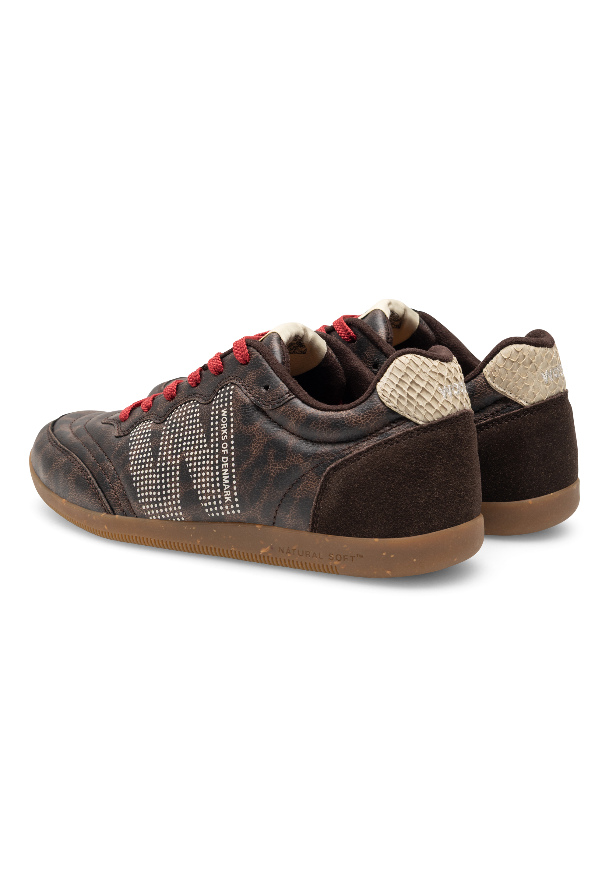 WODEN Nanna Leo Sneakers 546 Dark Leopard