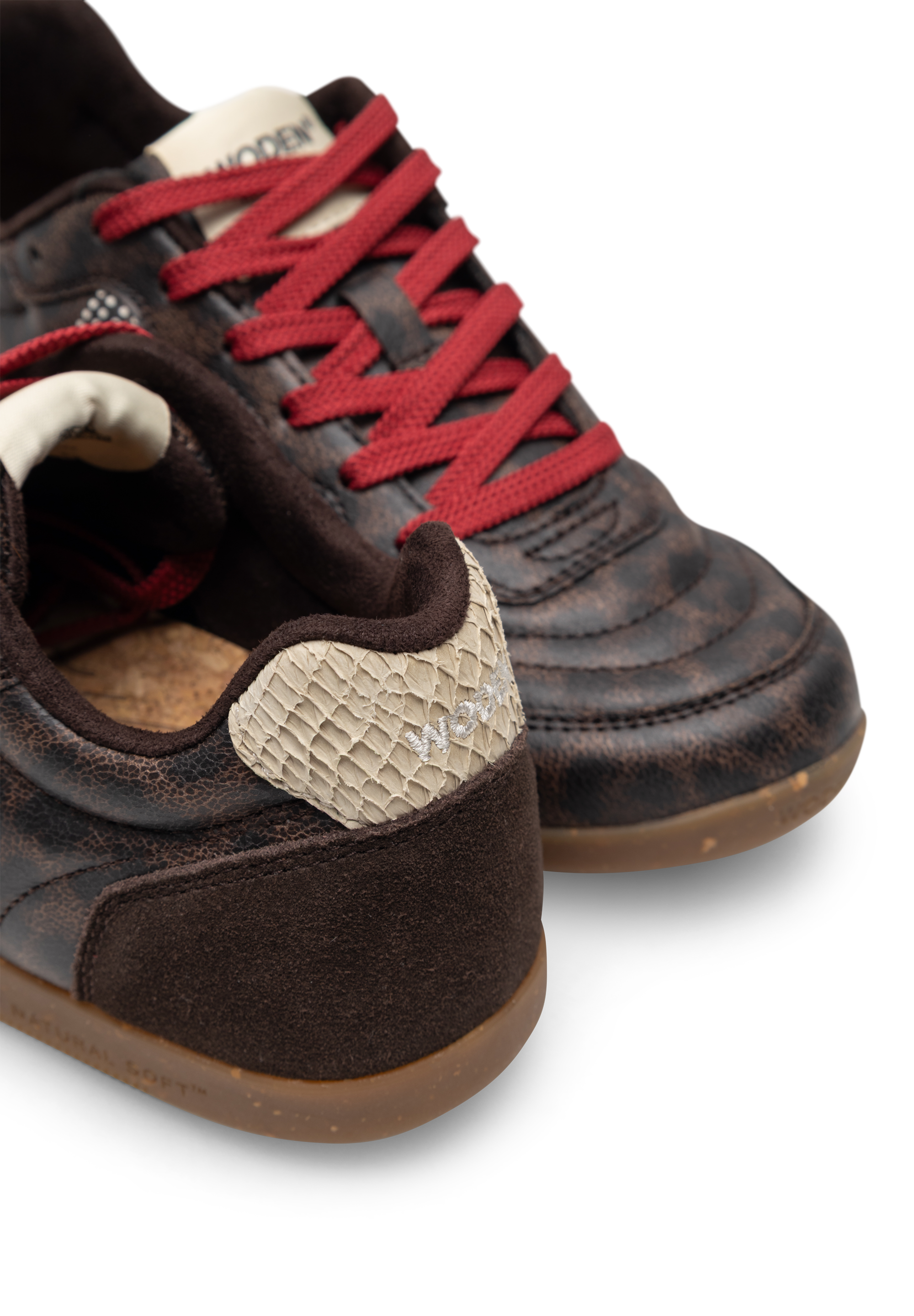 WODEN Nanna Leo Sneakers 546 Dark Leopard