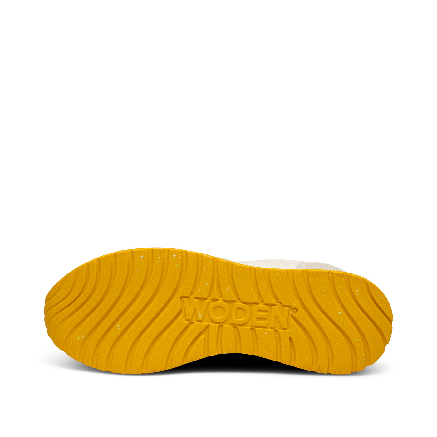 WODEN Nellie Vintage Sneakers 178 Blanc De Blanc/Old Gold