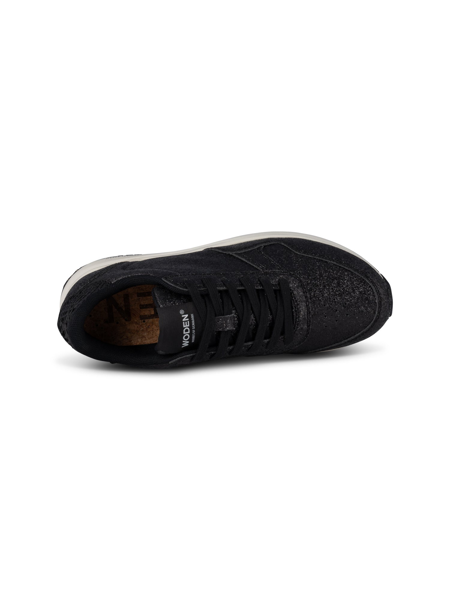 WODEN Nicoline Glitter Sneakers 020 Black