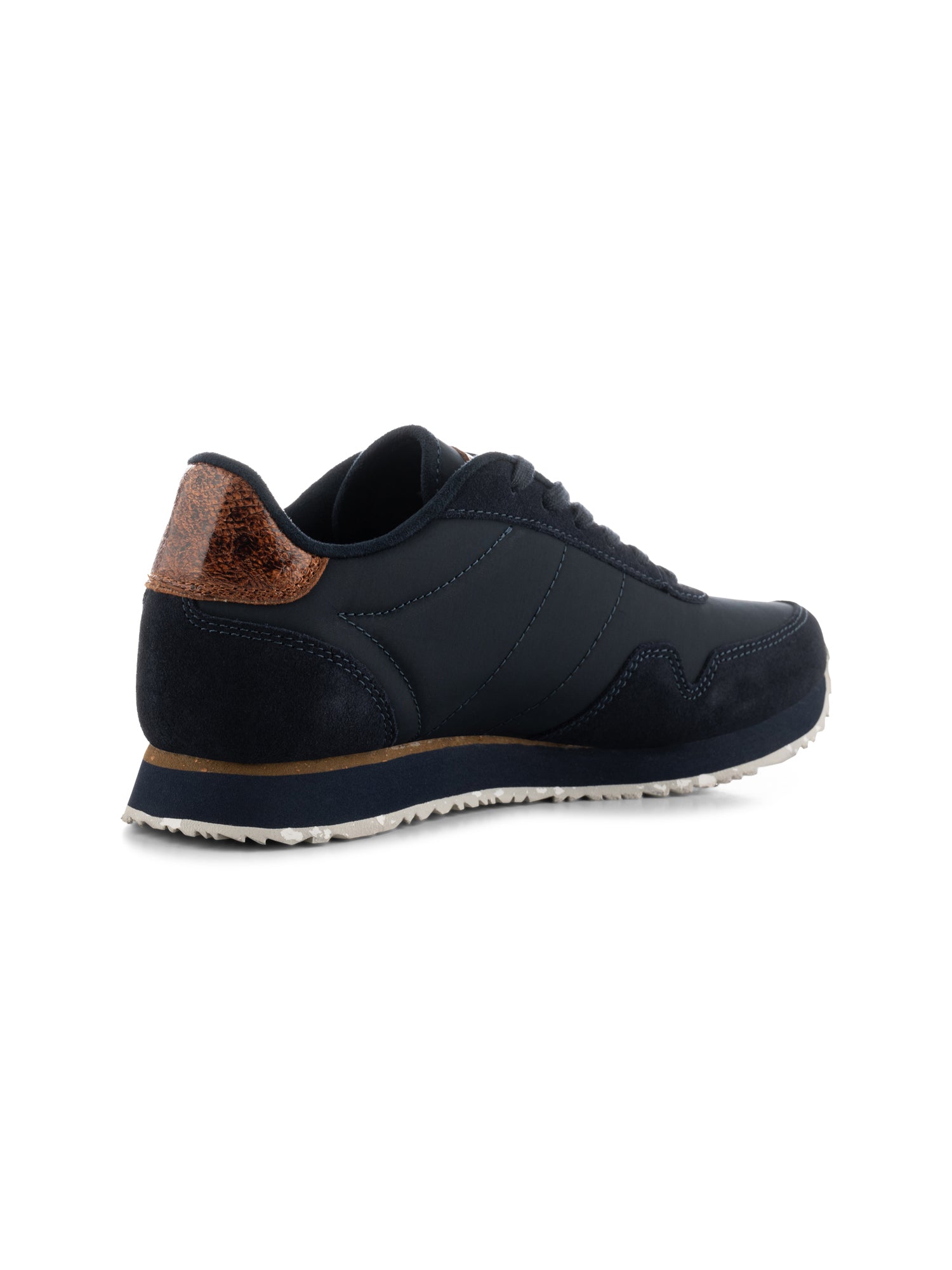WODEN Nora III Leather Sneakers 009 Dark Navy
