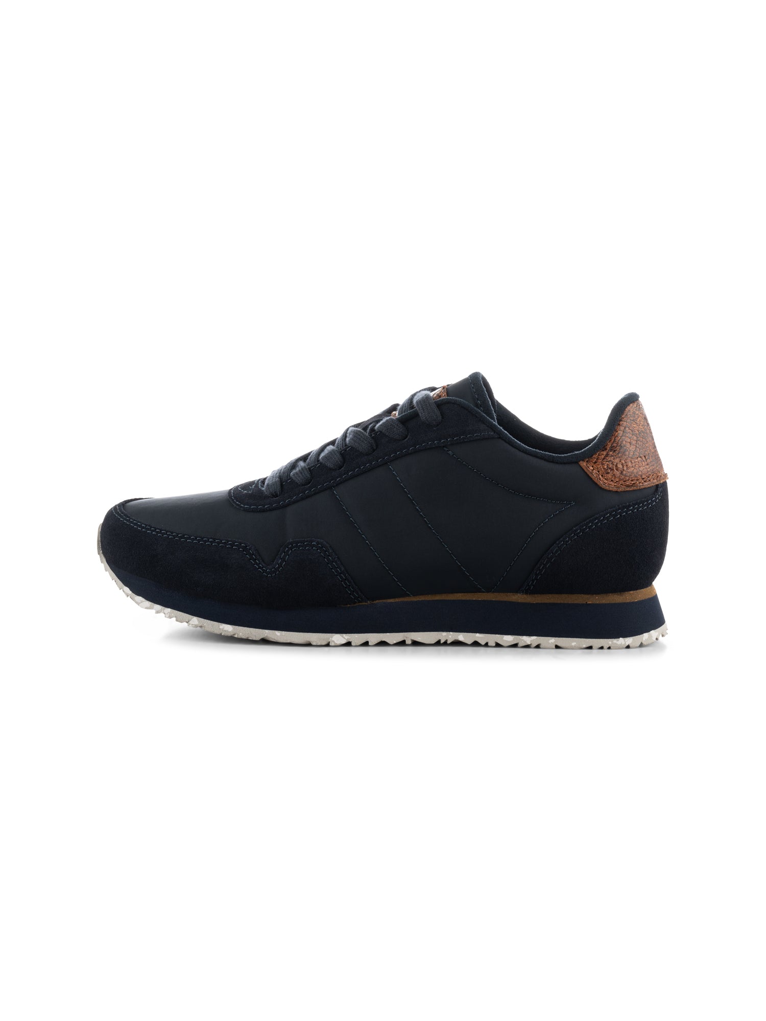 WODEN Nora III Leather Sneakers 009 Dark Navy
