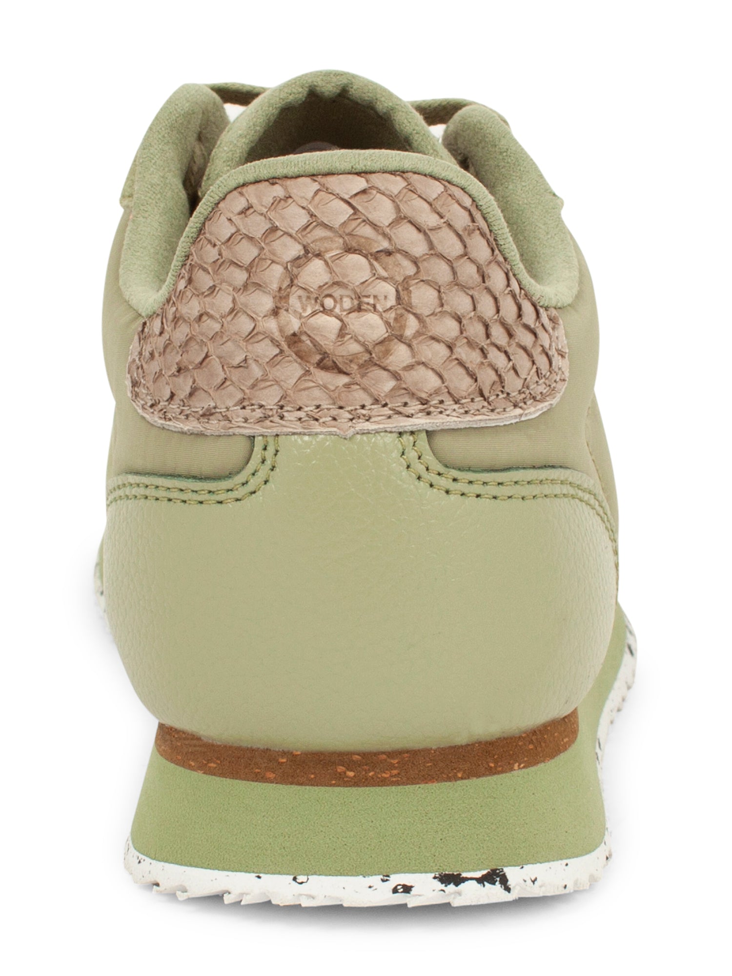 WODEN Nora III Leather Sneakers 306 Dusty Olive