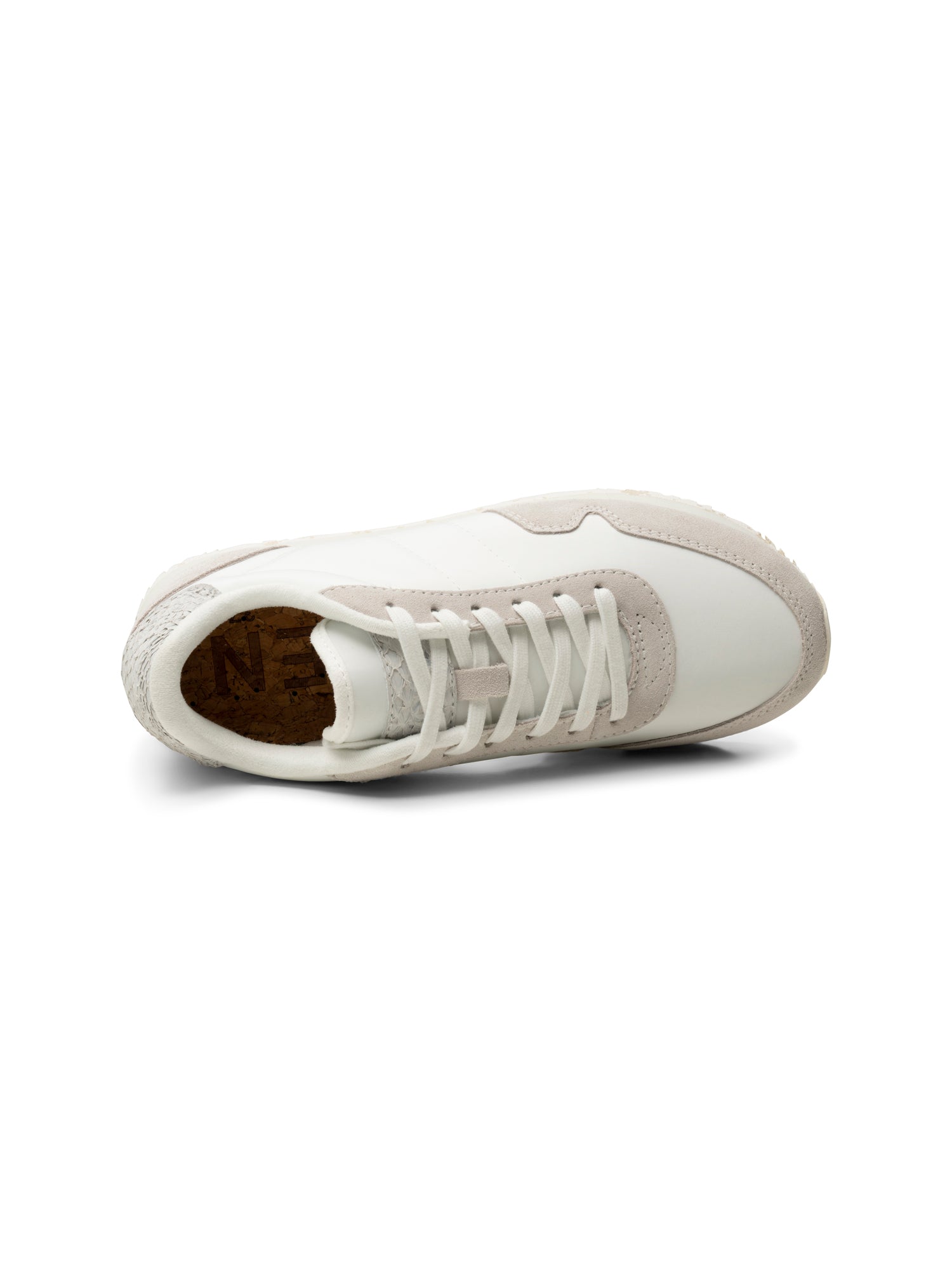 WODEN Nora III Leather Sneakers 511 Blanc de Blanc