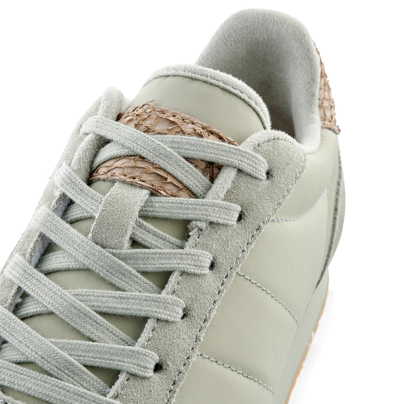 WODEN Nora III Leather Sneakers 771 Seagrass
