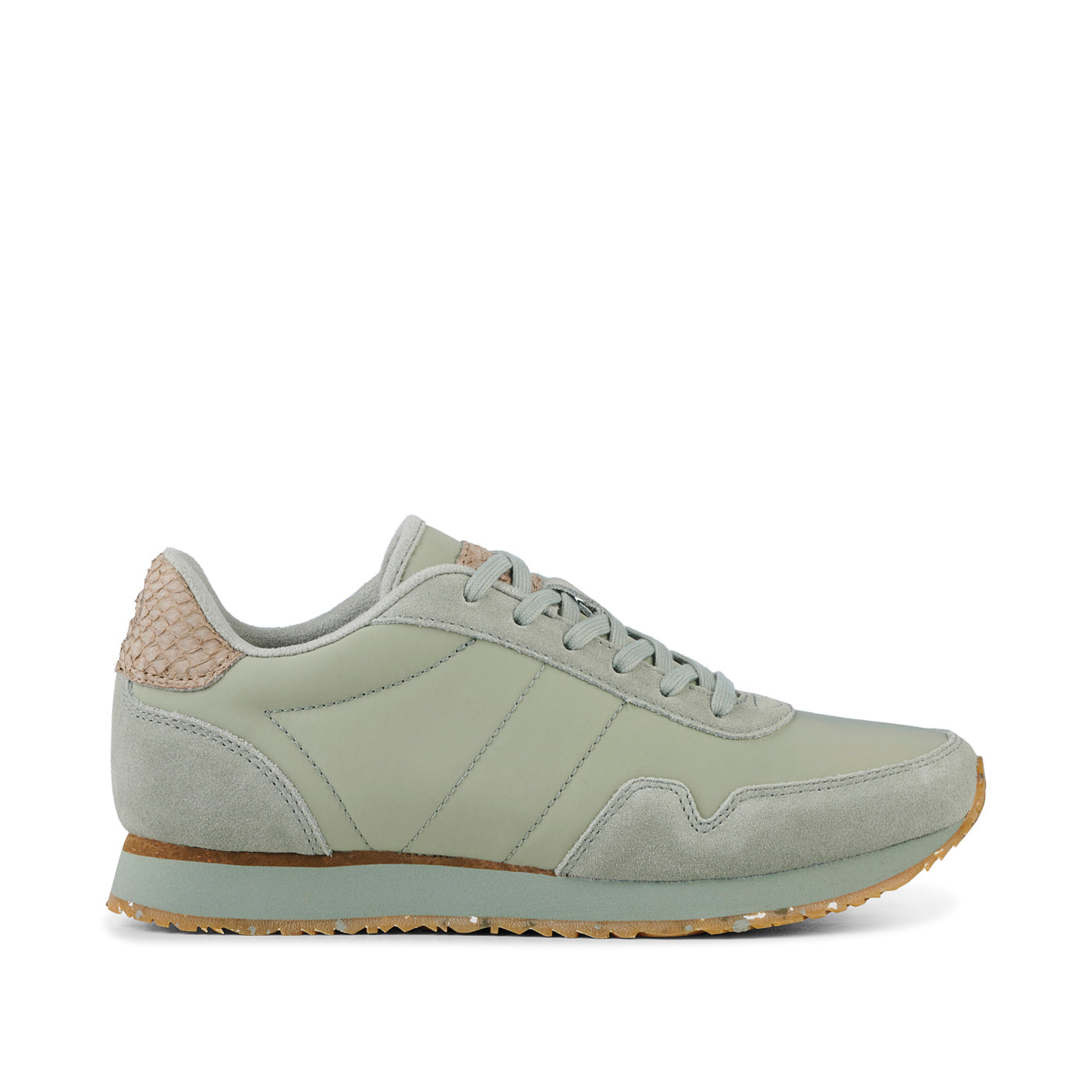 WODEN Nora III Leather Sneakers 771 Seagrass
