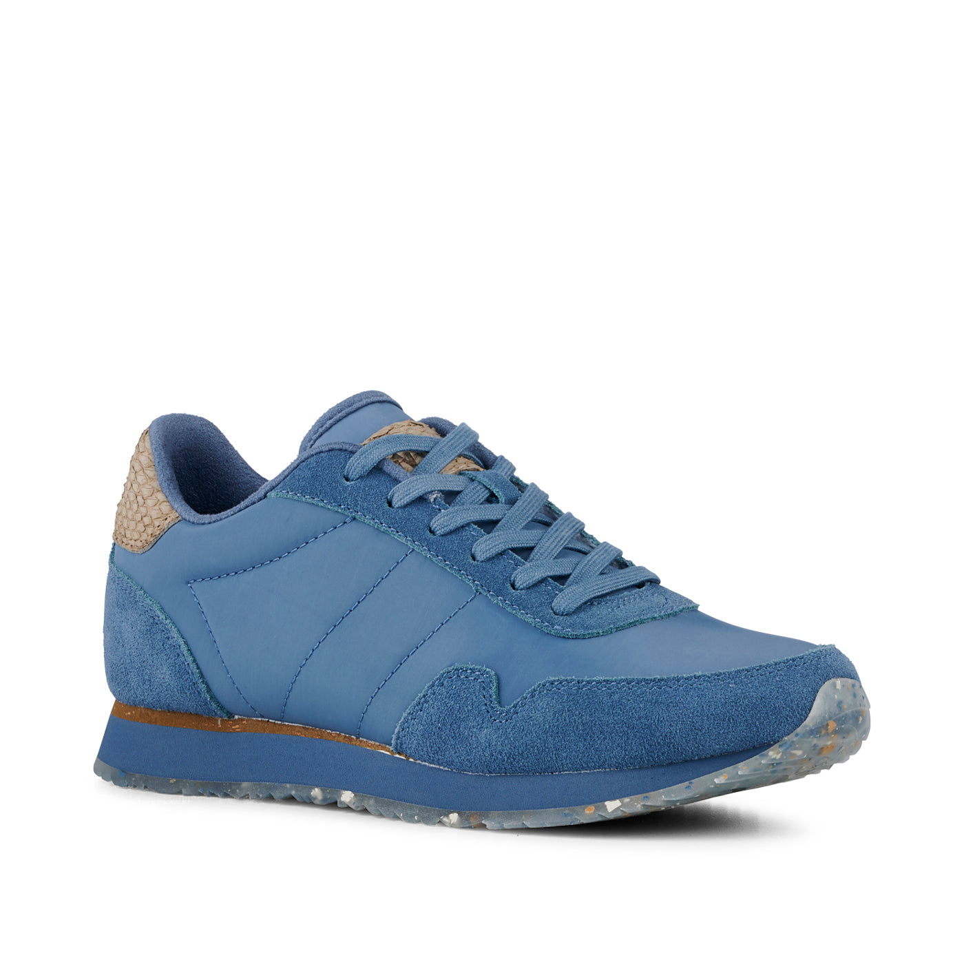 WODEN Nora III Leather Sneakers 773 Vintage Blue