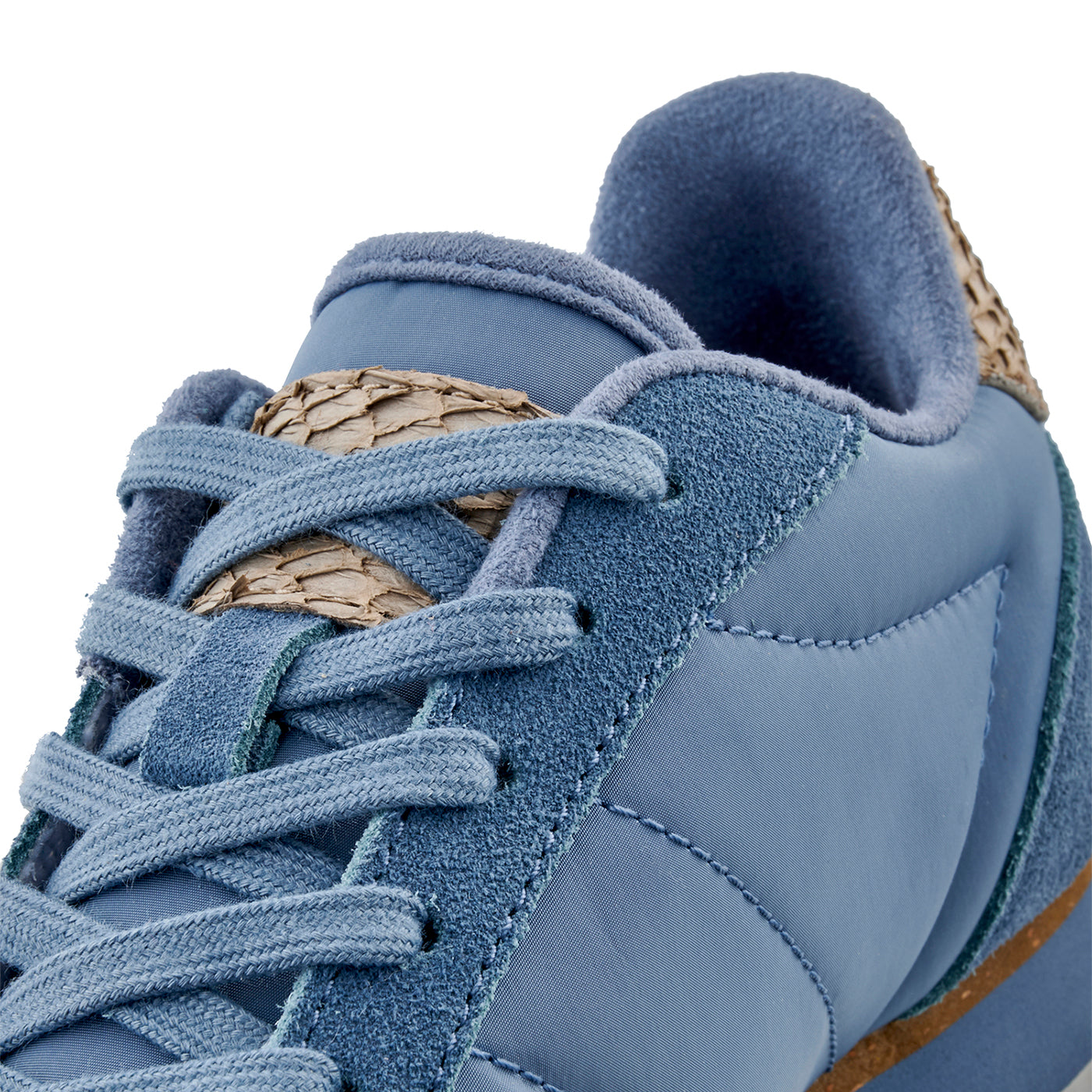 WODEN Nora III Leather Sneakers 773 Vintage Blue