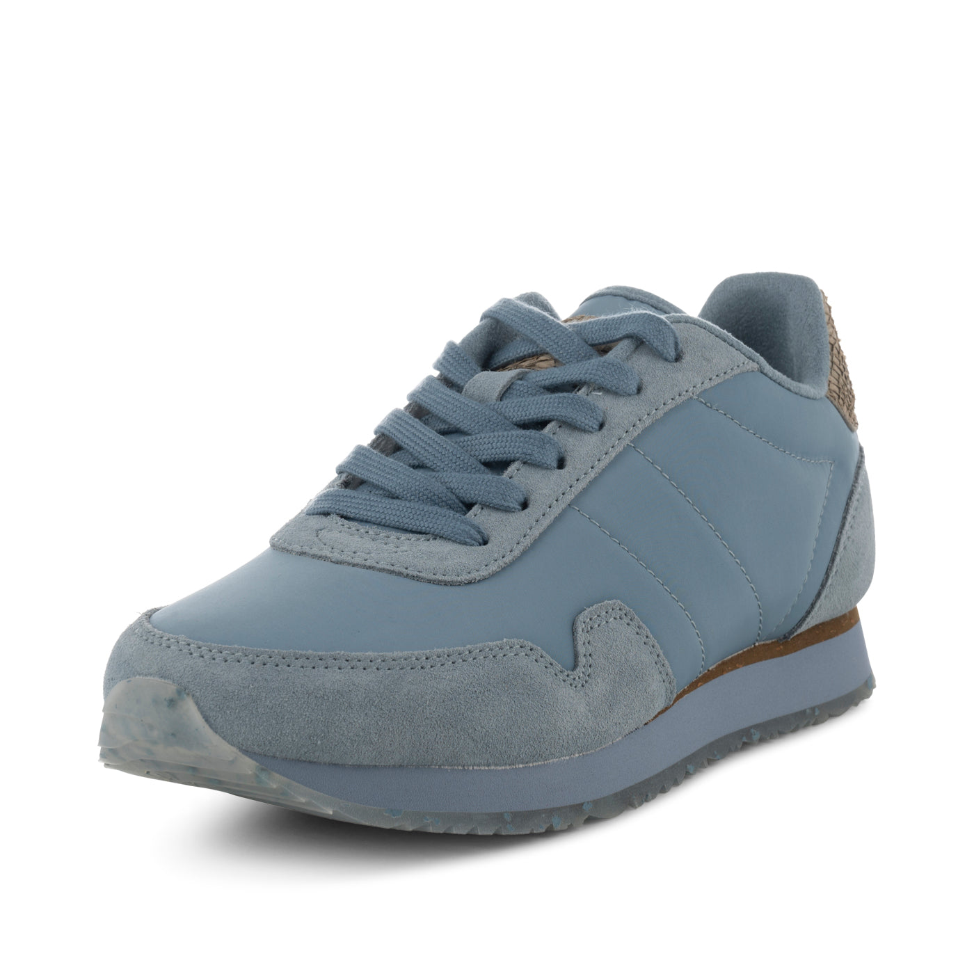WODEN Nora III Leather Sneakers 853 Dove Blue