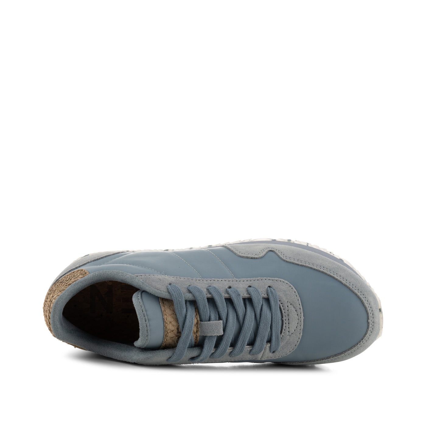 WODEN Nora III Leather Sneakers 853 Dove Blue
