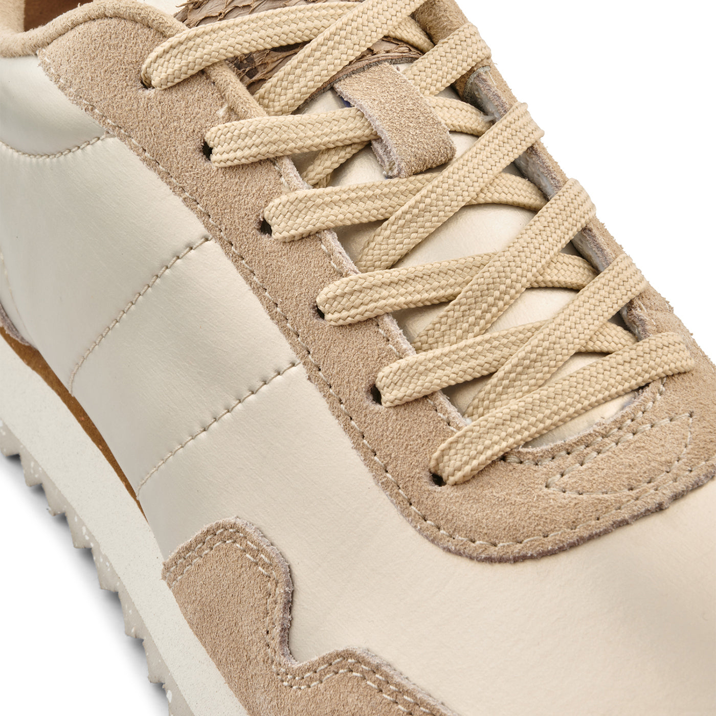 WODEN Nora III Metallic Nylon Sneakers 400 Champagne