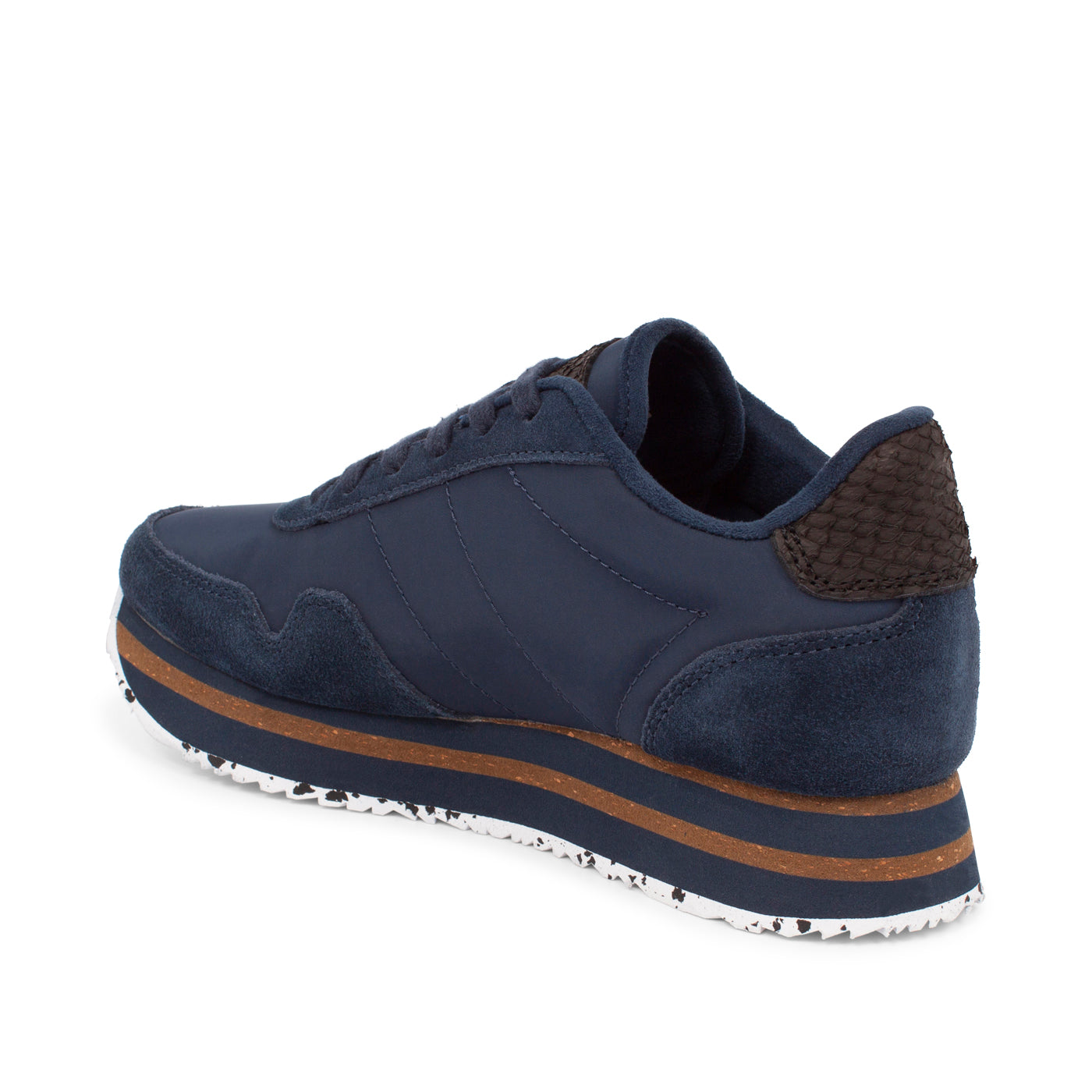 WODEN Nora III Plateau Sneakers 010 Navy
