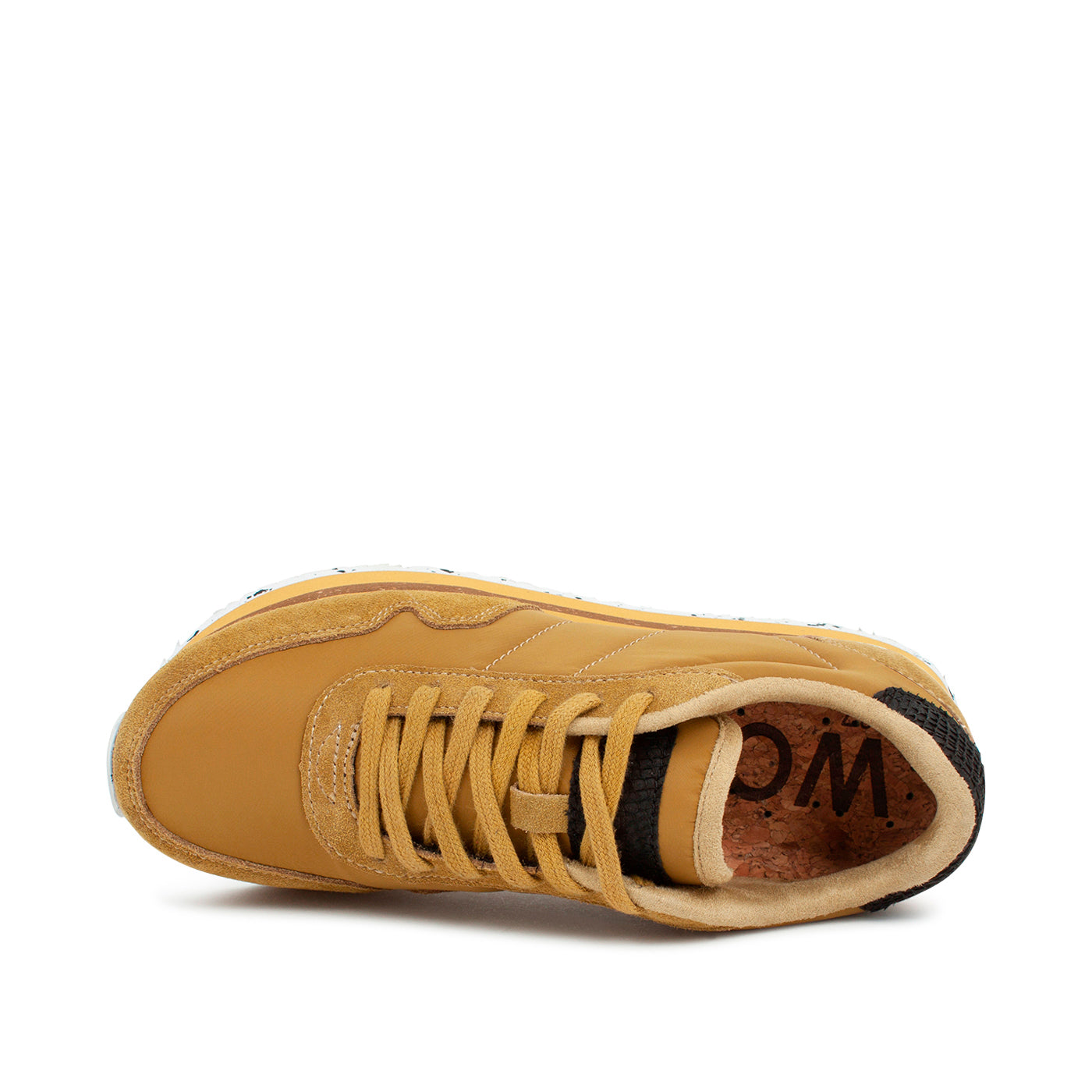WODEN Nora III Plateau Sneakers 639 Ecru Olive