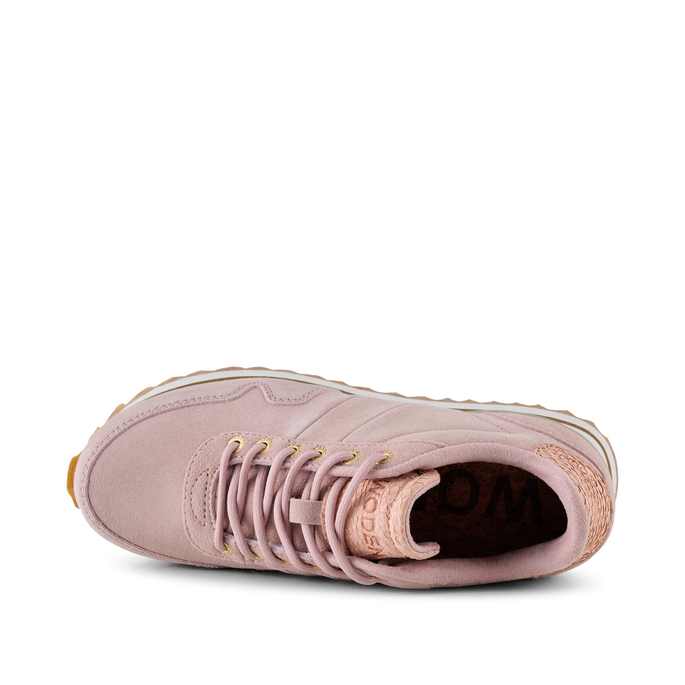 WODEN Nora III Suede Plateau Sneakers 800 Dry Rose