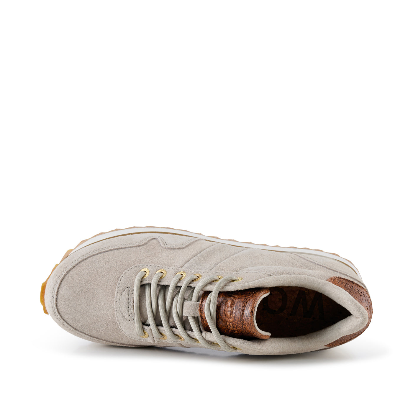 WODEN Nora III Suede Plateau Sneakers 802 Grey Feather