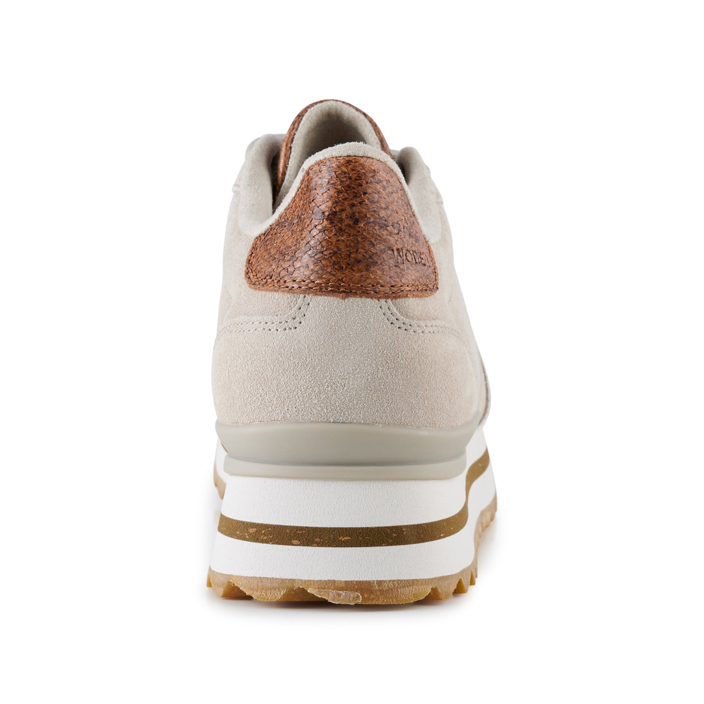 WODEN Nora III Suede Plateau Sneakers 802 Grey Feather