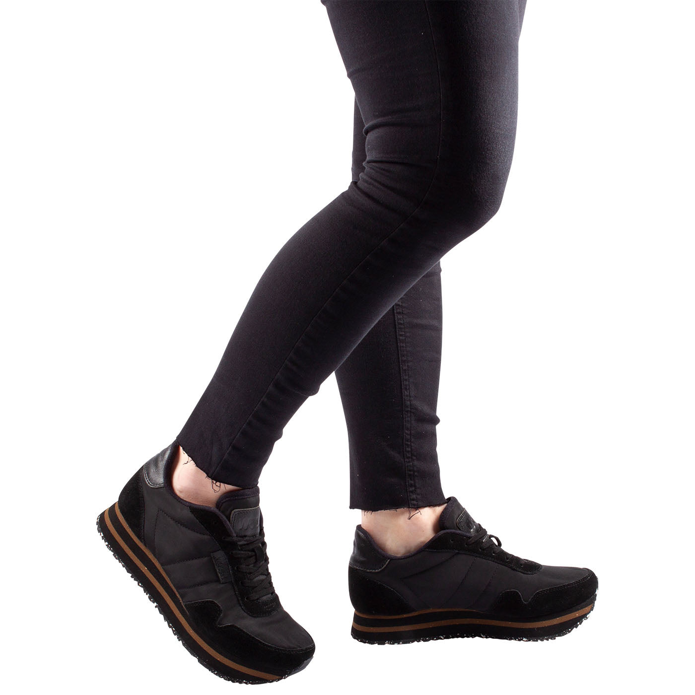 WODEN Nora II Plateau Sneakers 020 Black