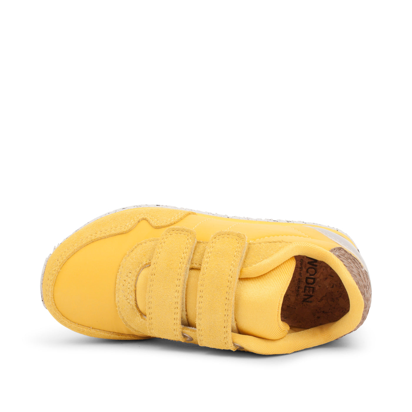 WODEN KIDS Nora Metallic Heel Sneakers 607 Super Lemon