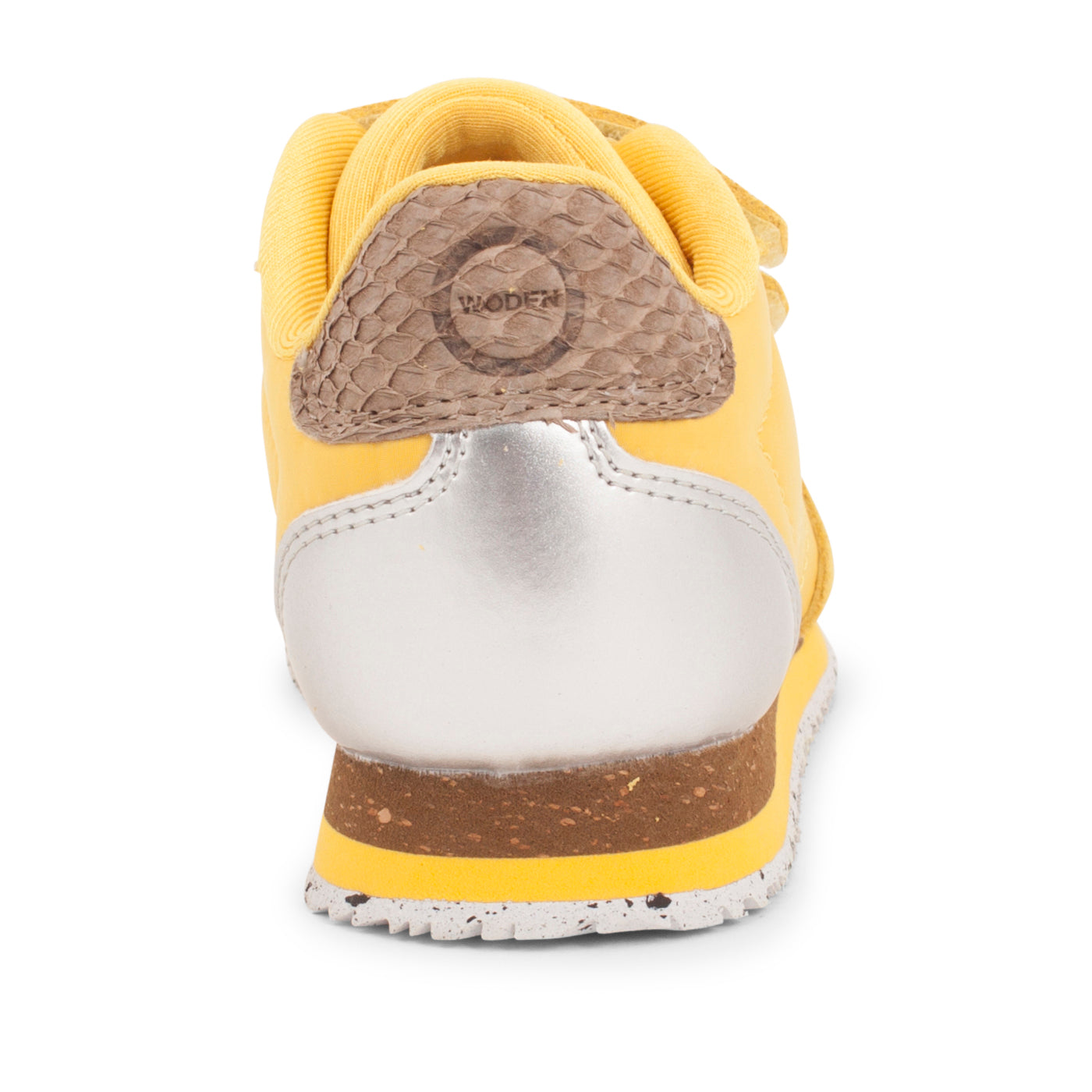 WODEN KIDS Nora Metallic Heel Sneakers 607 Super Lemon