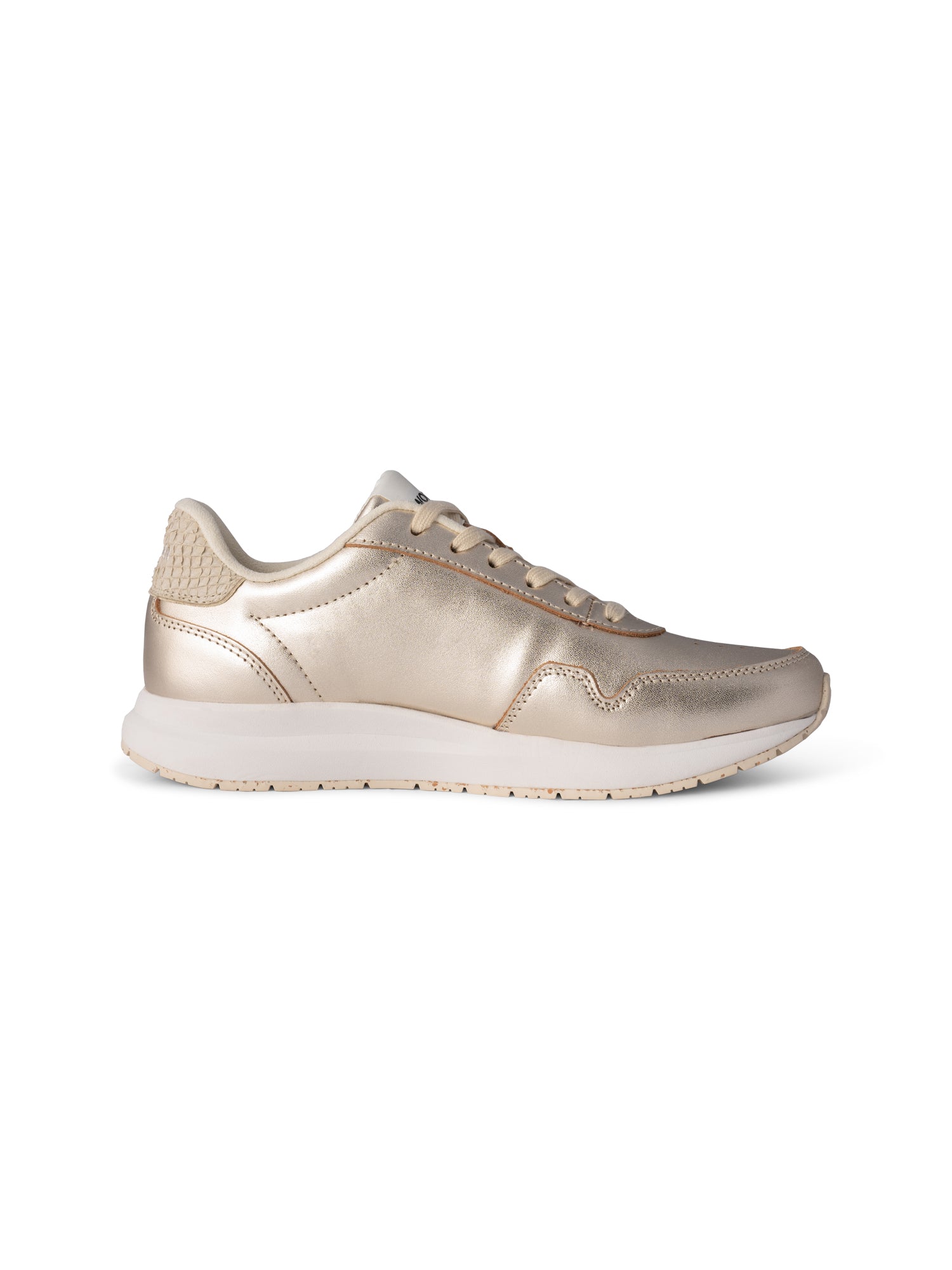 WODEN Nora Natural Soft Metallic Sneakers 045 Gold