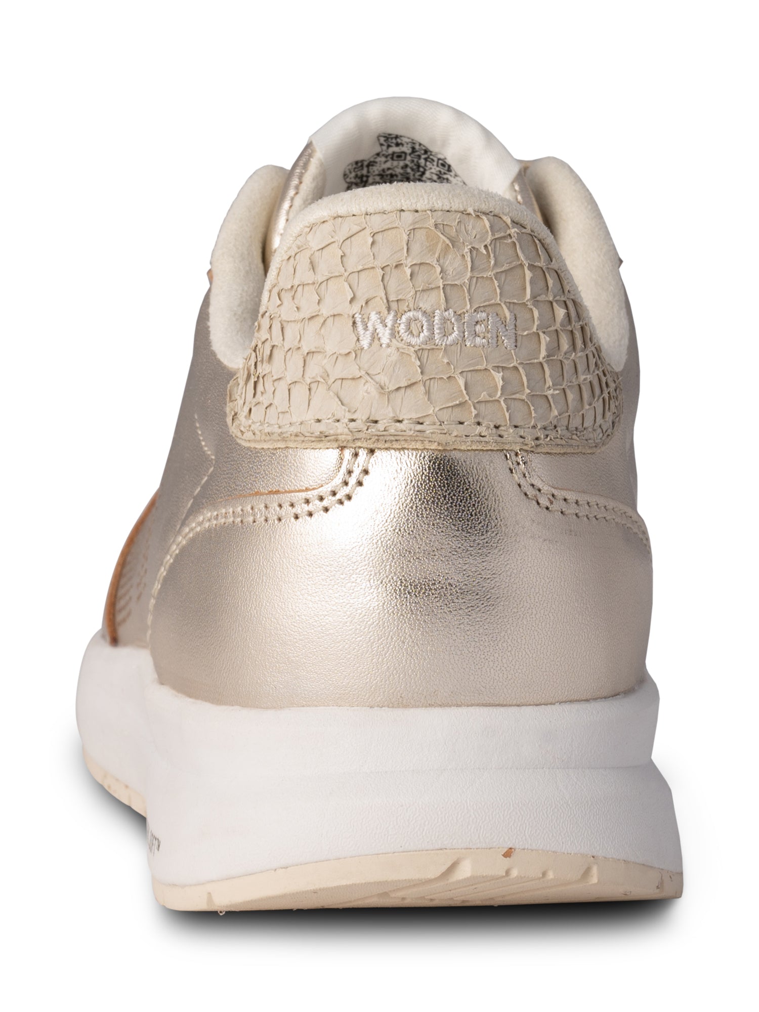 WODEN Nora Natural Soft Metallic Sneakers 045 Gold