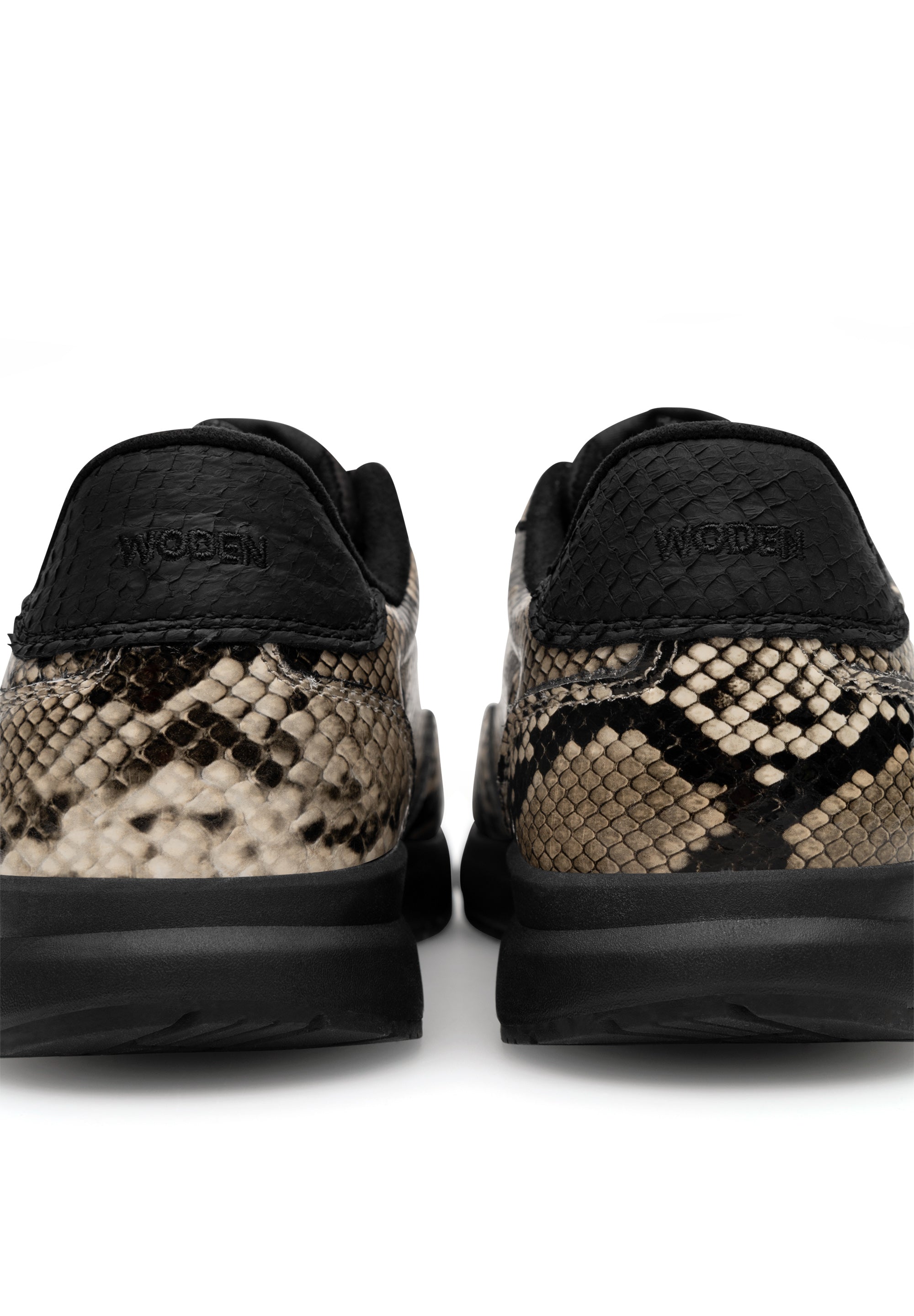 WODEN Nora Natural Soft Snake Sneakers 856 Snake