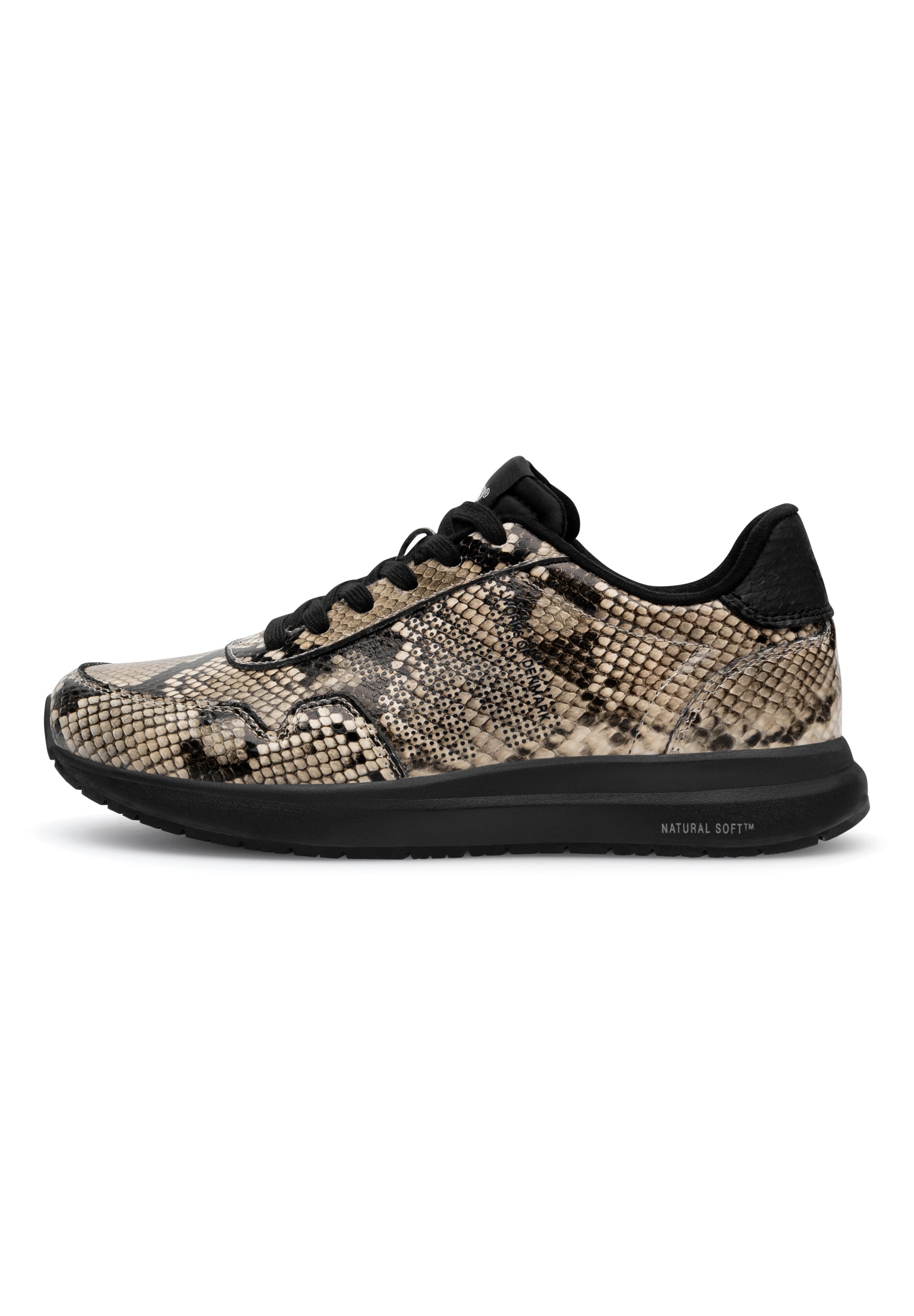 WODEN Nora Natural Soft Snake Sneakers 856 Snake