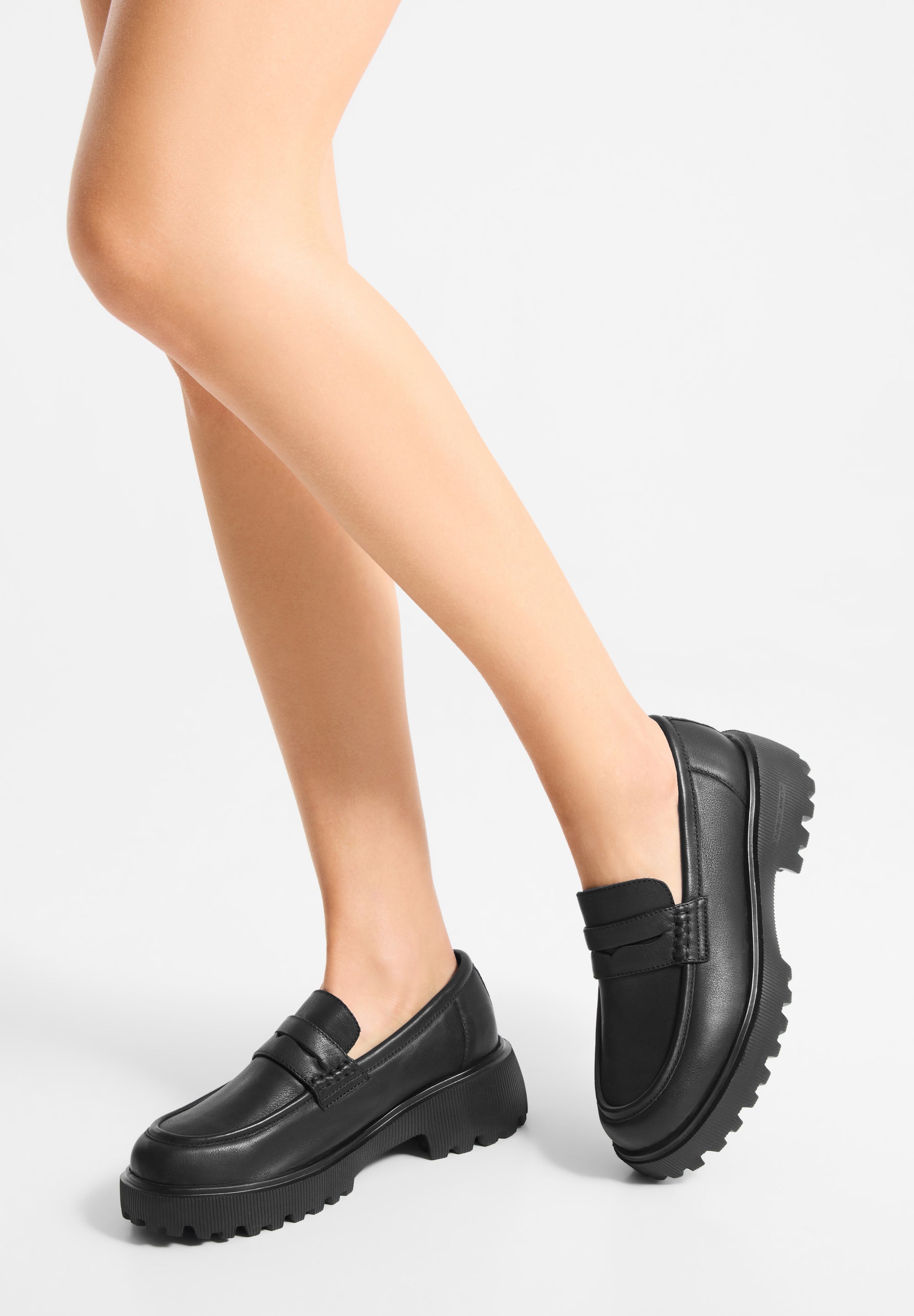 WODEN STB WOMENS Posey L Loafers 020 Black