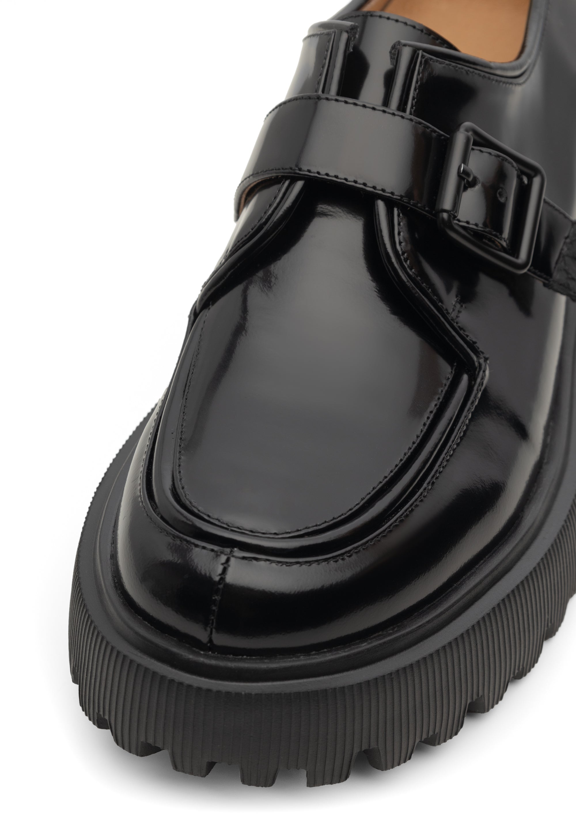 WODEN STB WOMENS Posey Monk Shoes 020 Black