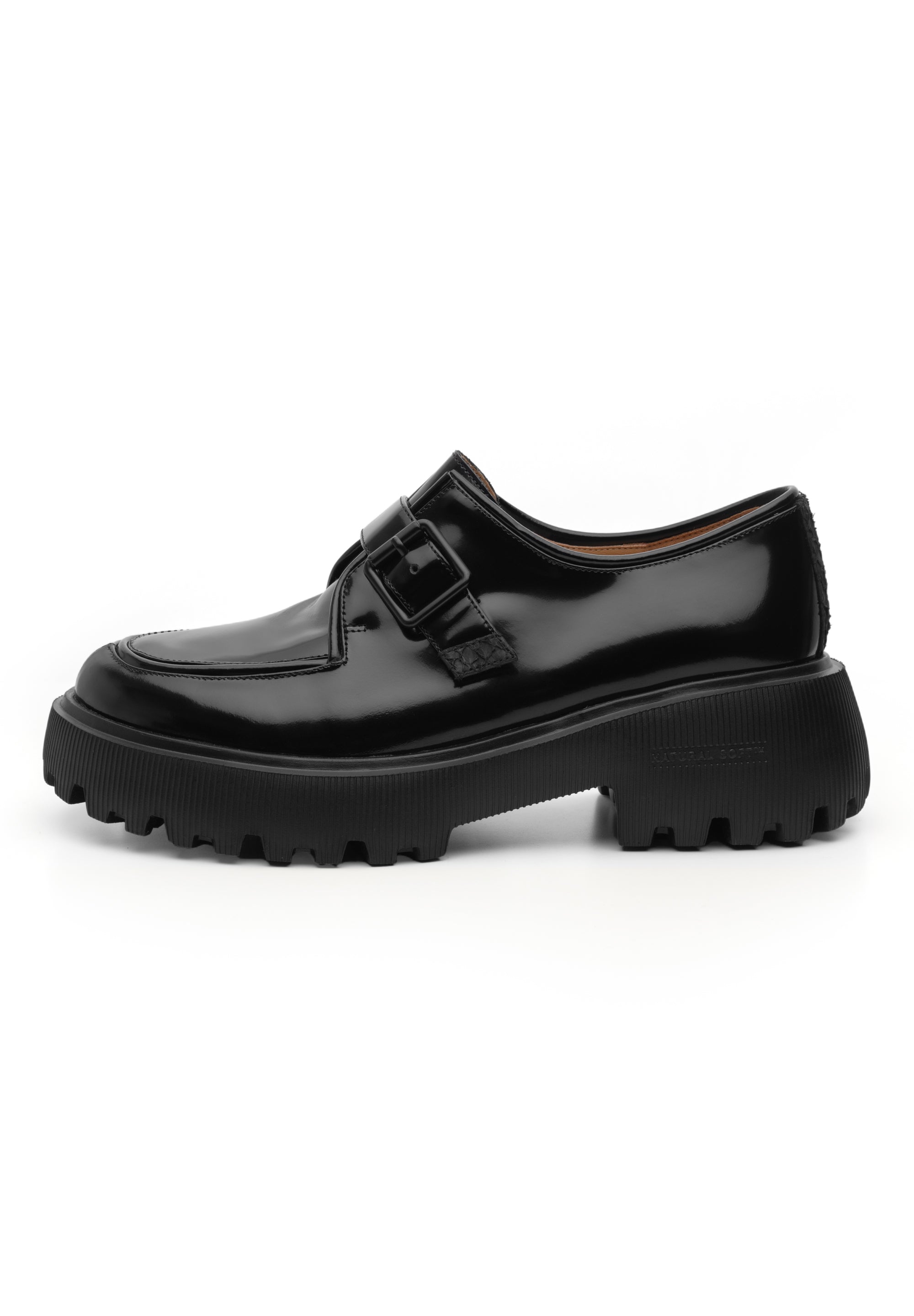WODEN STB WOMENS Posey Monk Shoes 020 Black